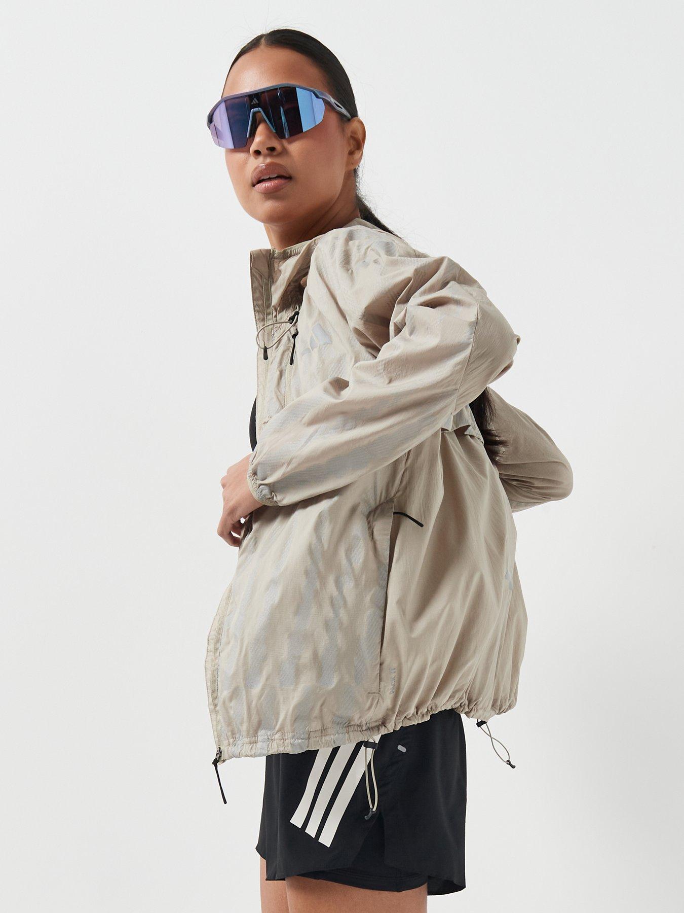 Image 4 of 6 of adidas Womens Running Adi365 Climacool Jacket - Beige