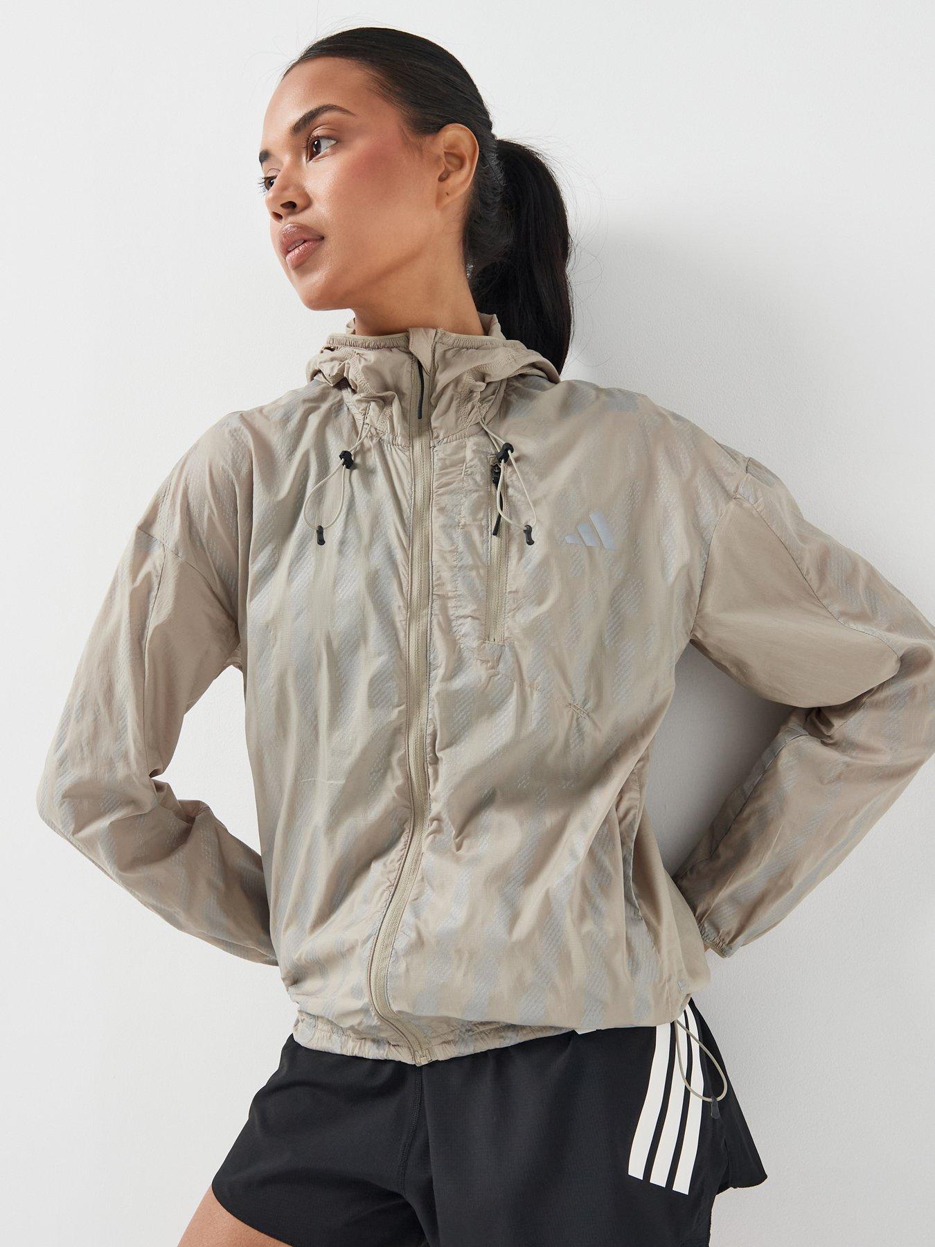 Image 5 of 6 of adidas Womens Running Adi365 Climacool Jacket - Beige