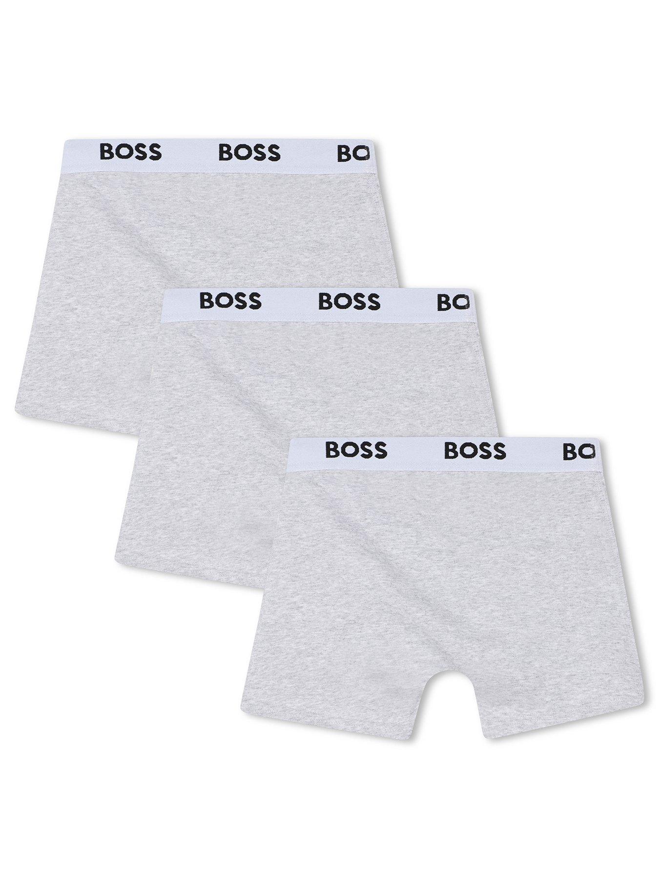  image of boss-boys-3-pack-boxer-shorts-grey