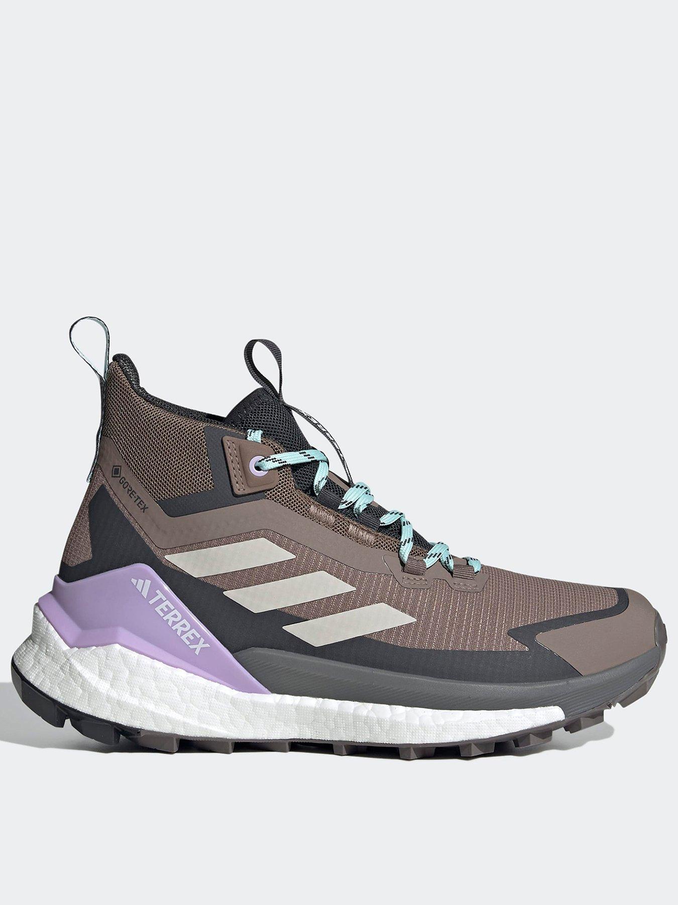 adidas Terrex Womens Free Hiker 2 Goretex Hiking Boots - Brown
