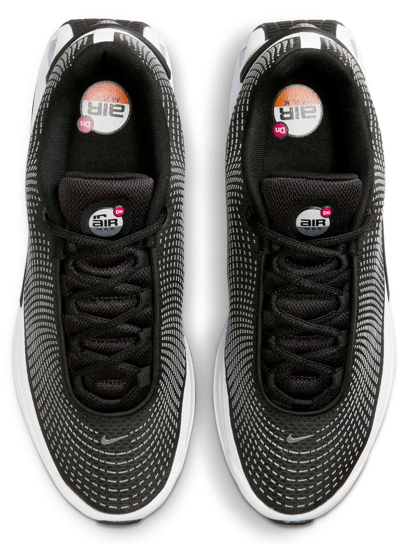 Image 4 of 7 of Nike Mens Air Max Dn Trainers - Black/White