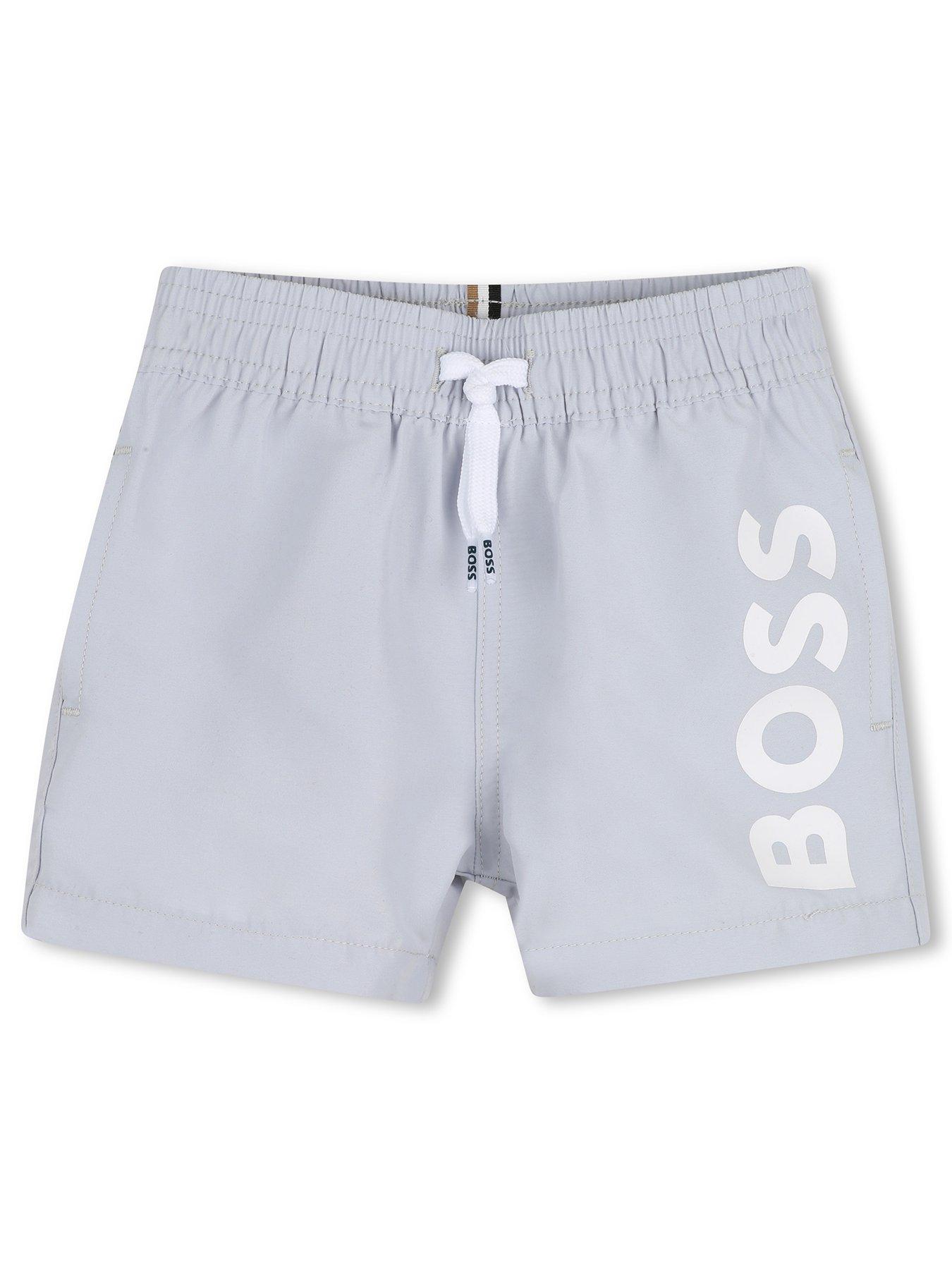 BOSS Baby Boys Swim Shorts - Light Blue