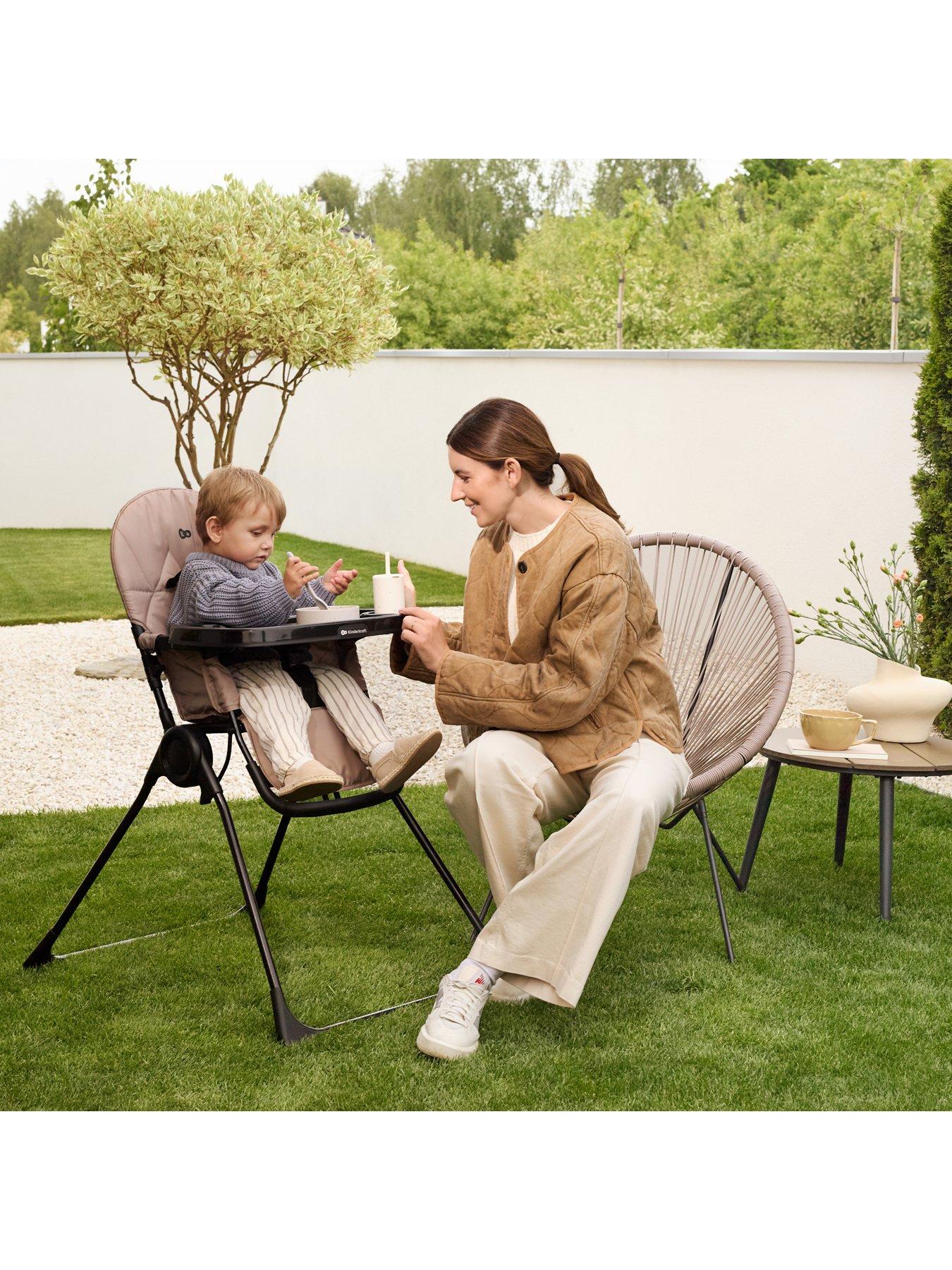  image of kinderkraft-binci-high-chair-grey
