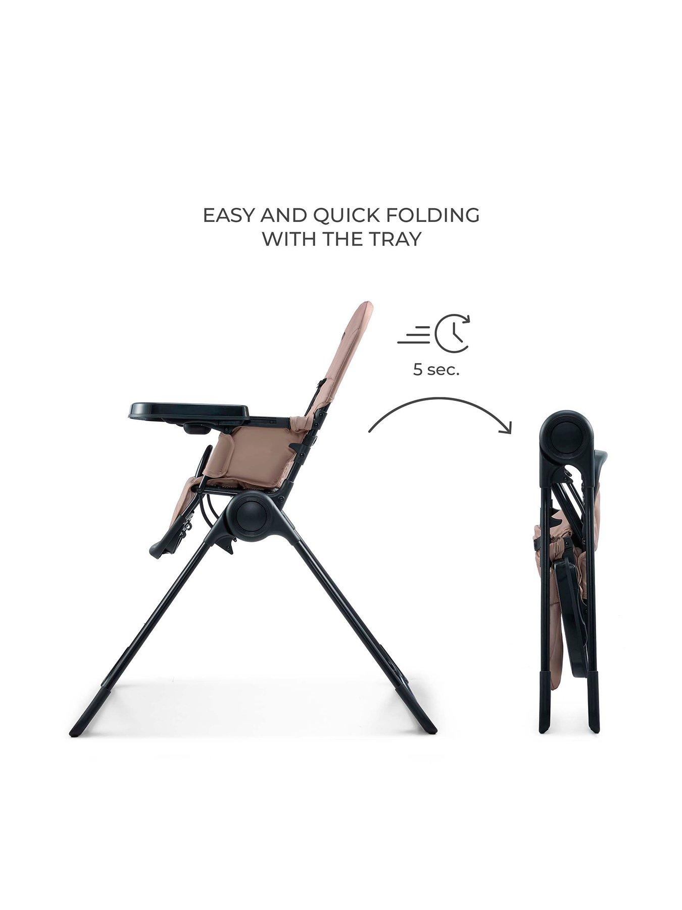  image of kinderkraft-binci-high-chair-beige