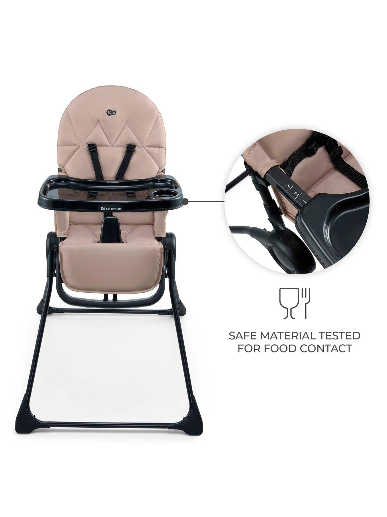  image of kinderkraft-binci-high-chair-beige