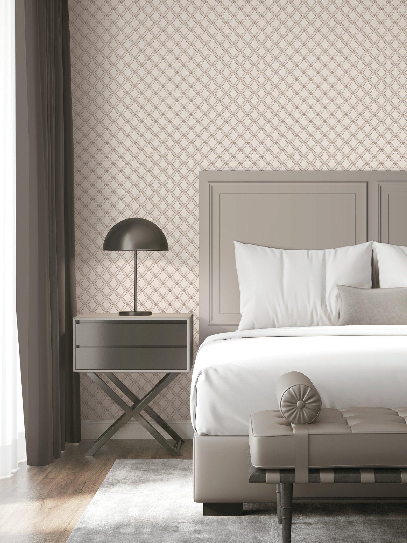 Image 4 of 6 of Design ID Did Geometric Cream Wallpaper