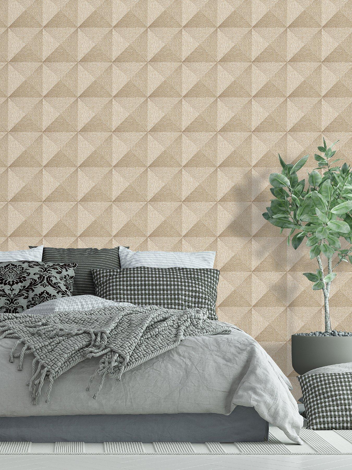  image of design-id-did-weaved-cube-beige-wallpaper