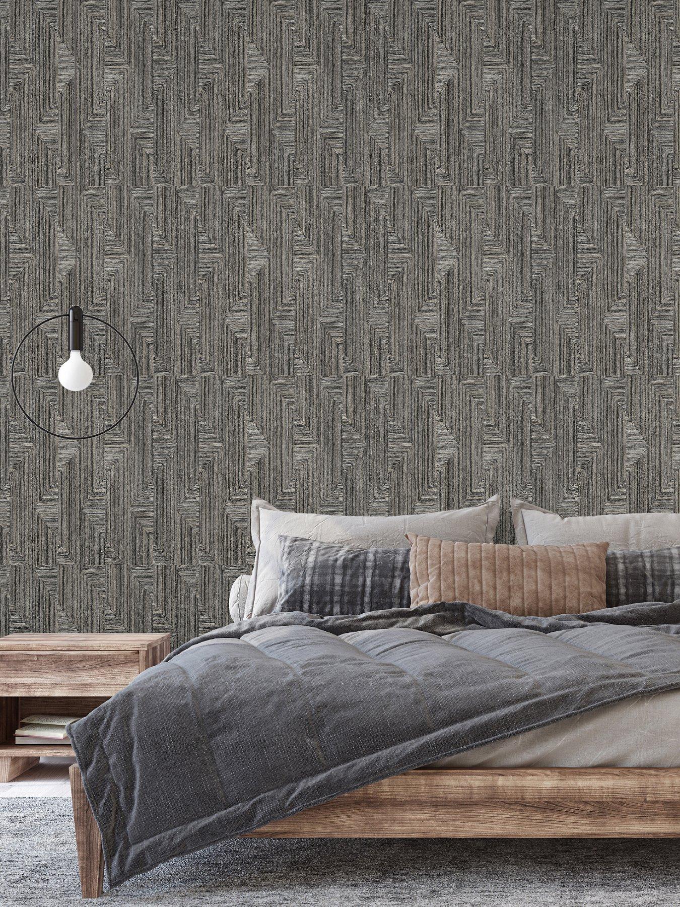  image of design-id-did-retro-string-motif-black-wallpaper