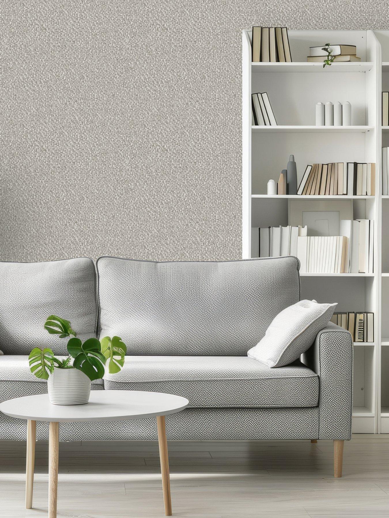 Image 4 of 5 of Design ID Did Natures Weave Taupe Wallpaper