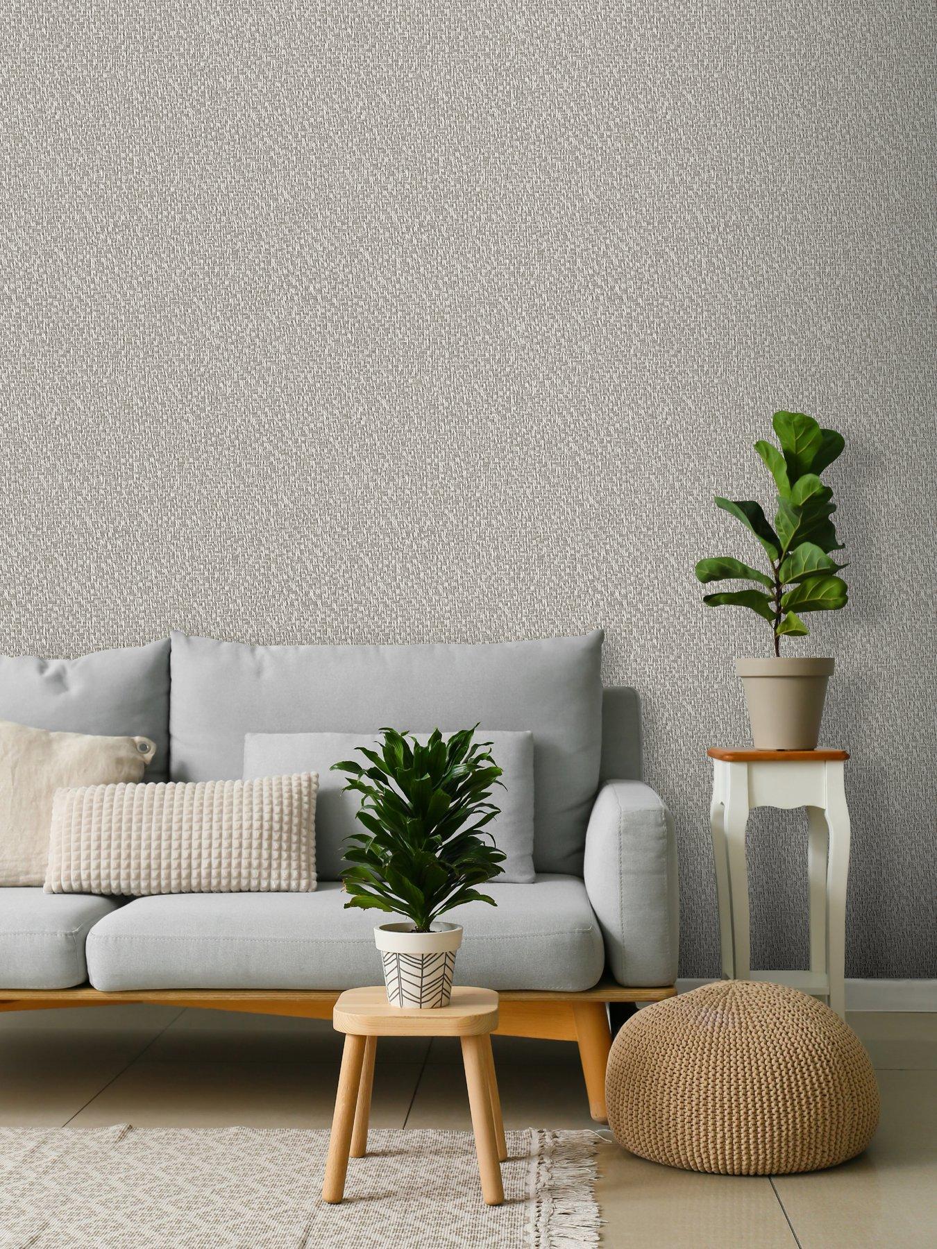 Image 5 of 5 of Design ID Did Natures Weave Taupe Wallpaper