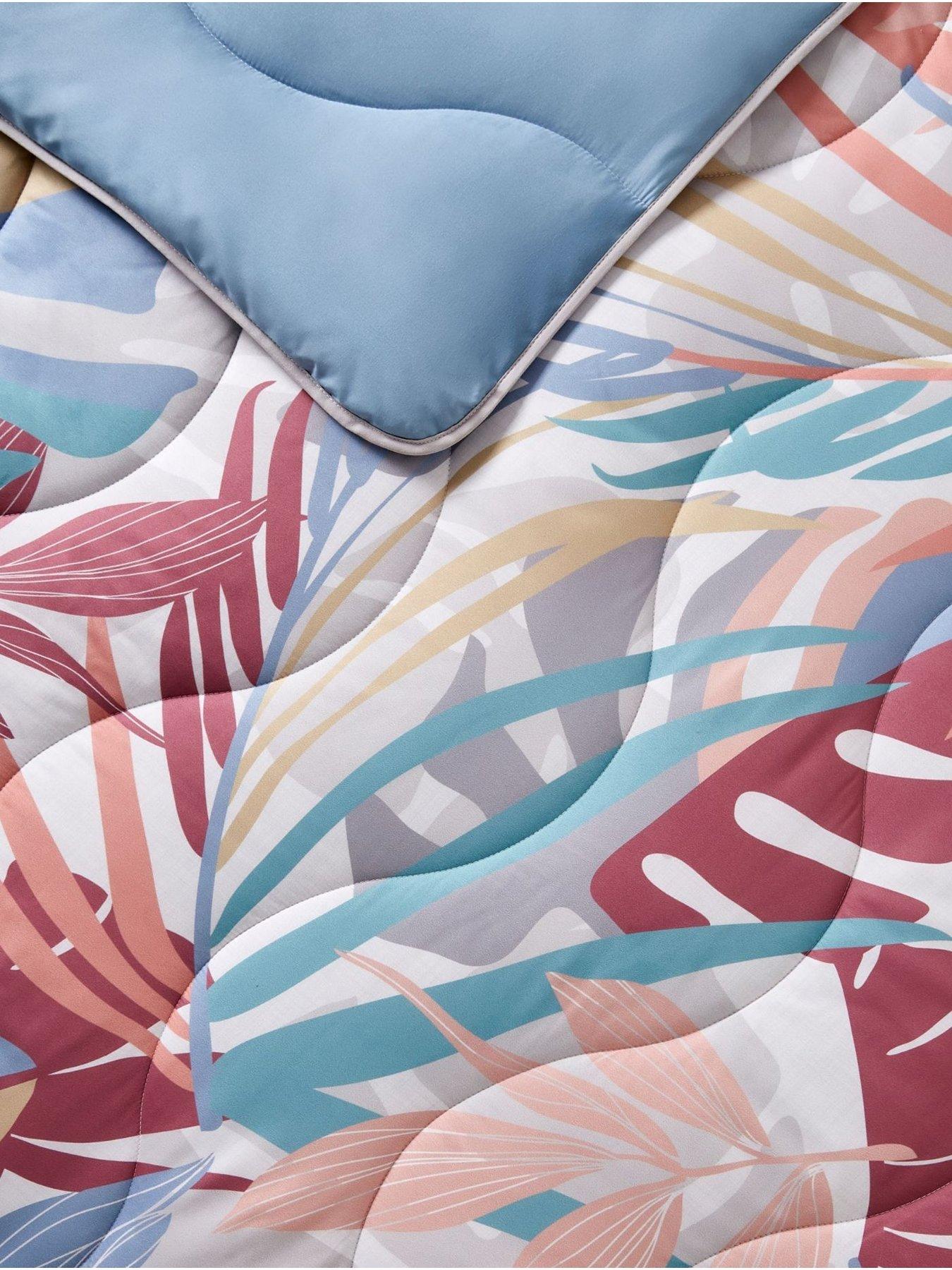 Image 3 of 7 of Night Lark Sunset Palms Coverless Duvet Set 6 Tog includes Pillowcases