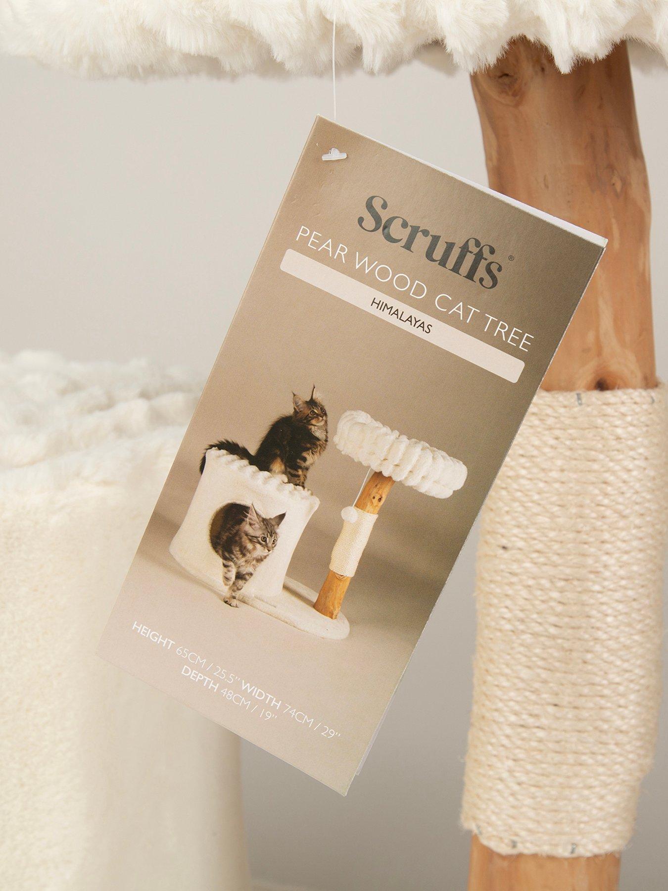  image of scruffs-himalayas-cat-scratching-tree-cream