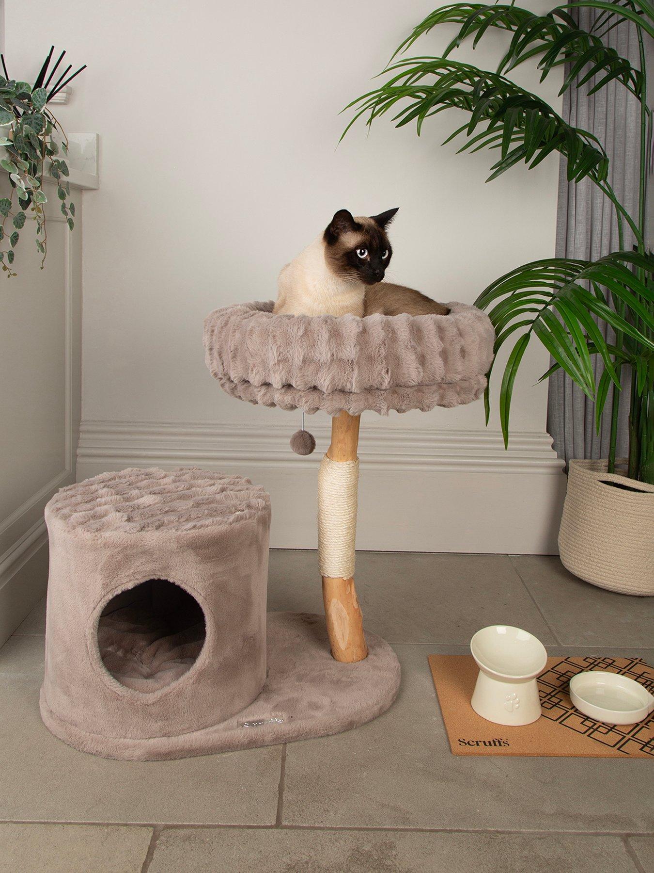 Image 4 of 7 of Scruffs Himalayas Cat Scratching Tree - Taupe