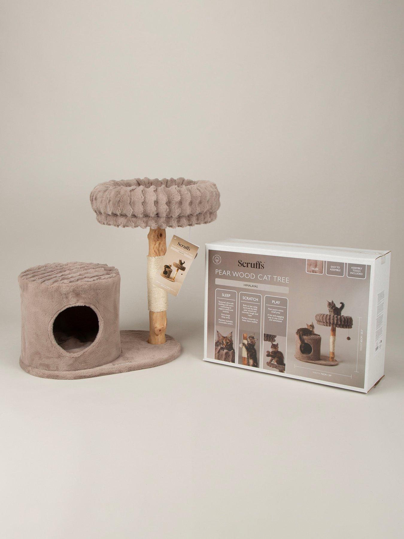 Image 6 of 7 of Scruffs Himalayas Cat Scratching Tree - Taupe