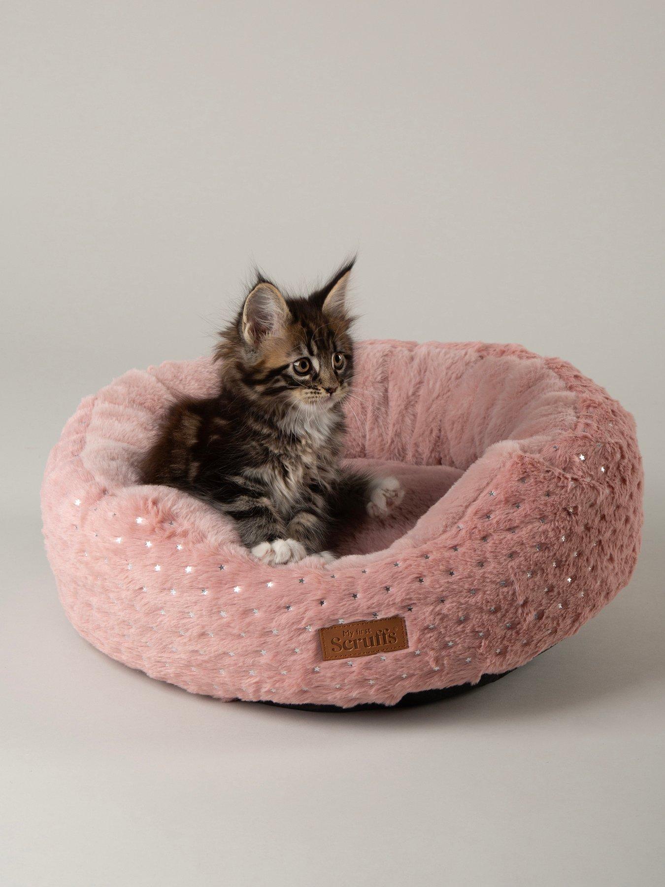 Image 1 of 6 of Scruffs My First Bed - Starlight Puppy &amp; Kitten Calming Round Bed