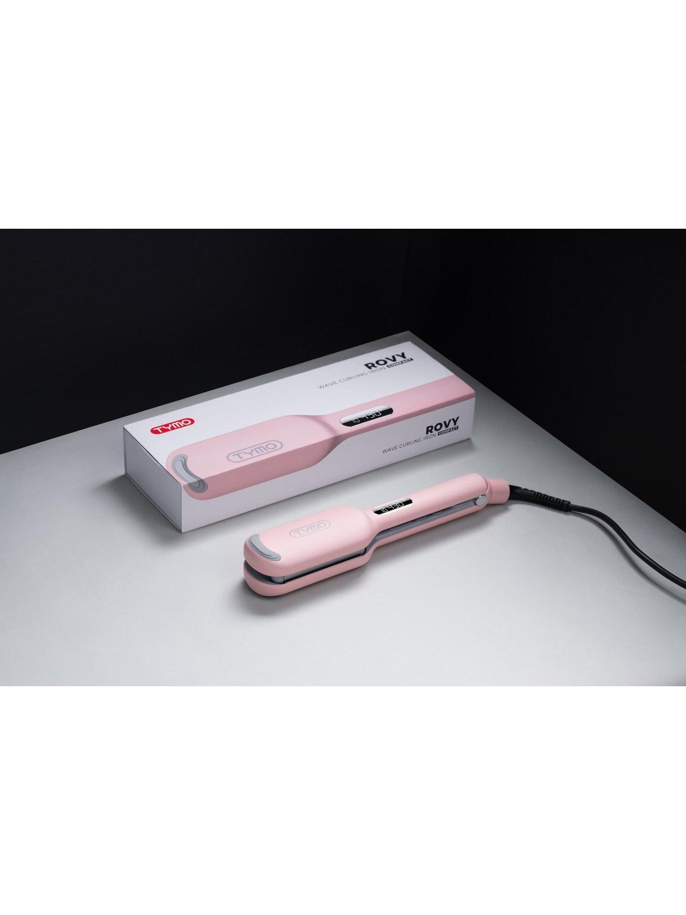  image of tymo-rovy-wave-curling-iron-pink