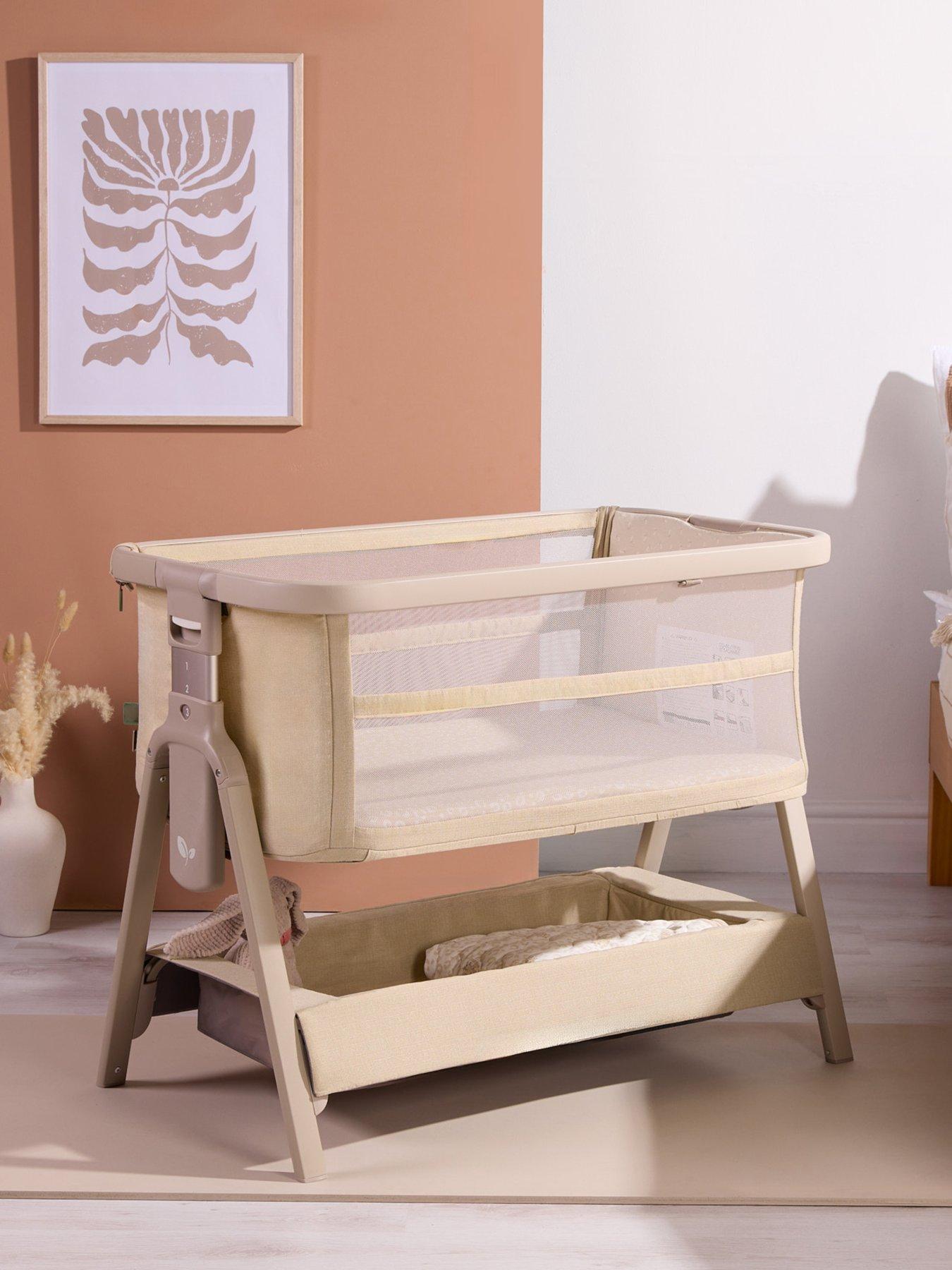 Tutti Bambini Cozee Zen Bedside Crib - Sand