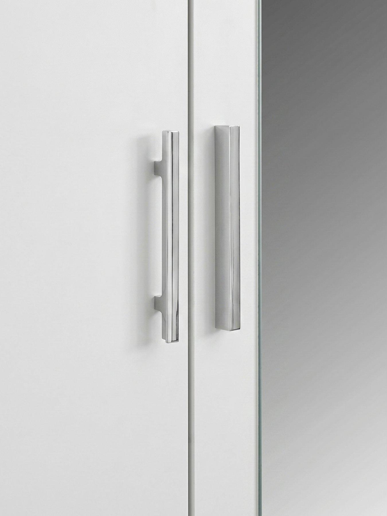 Image 5 of 7 of The Very Collection Panama 3 Door 4 Drawer Combi Wardrobe - White - FSC&reg; Certified