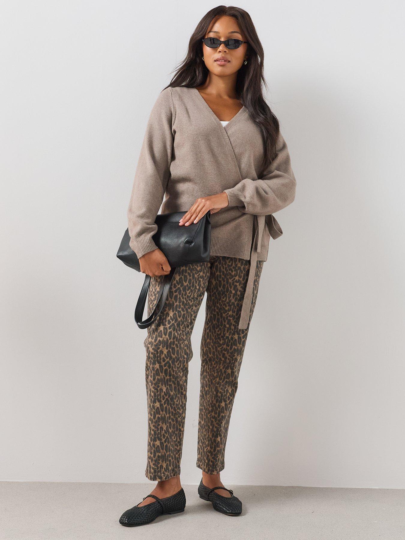 Image 3 of 6 of The Very Collection Curve Wrap Longline Jumper