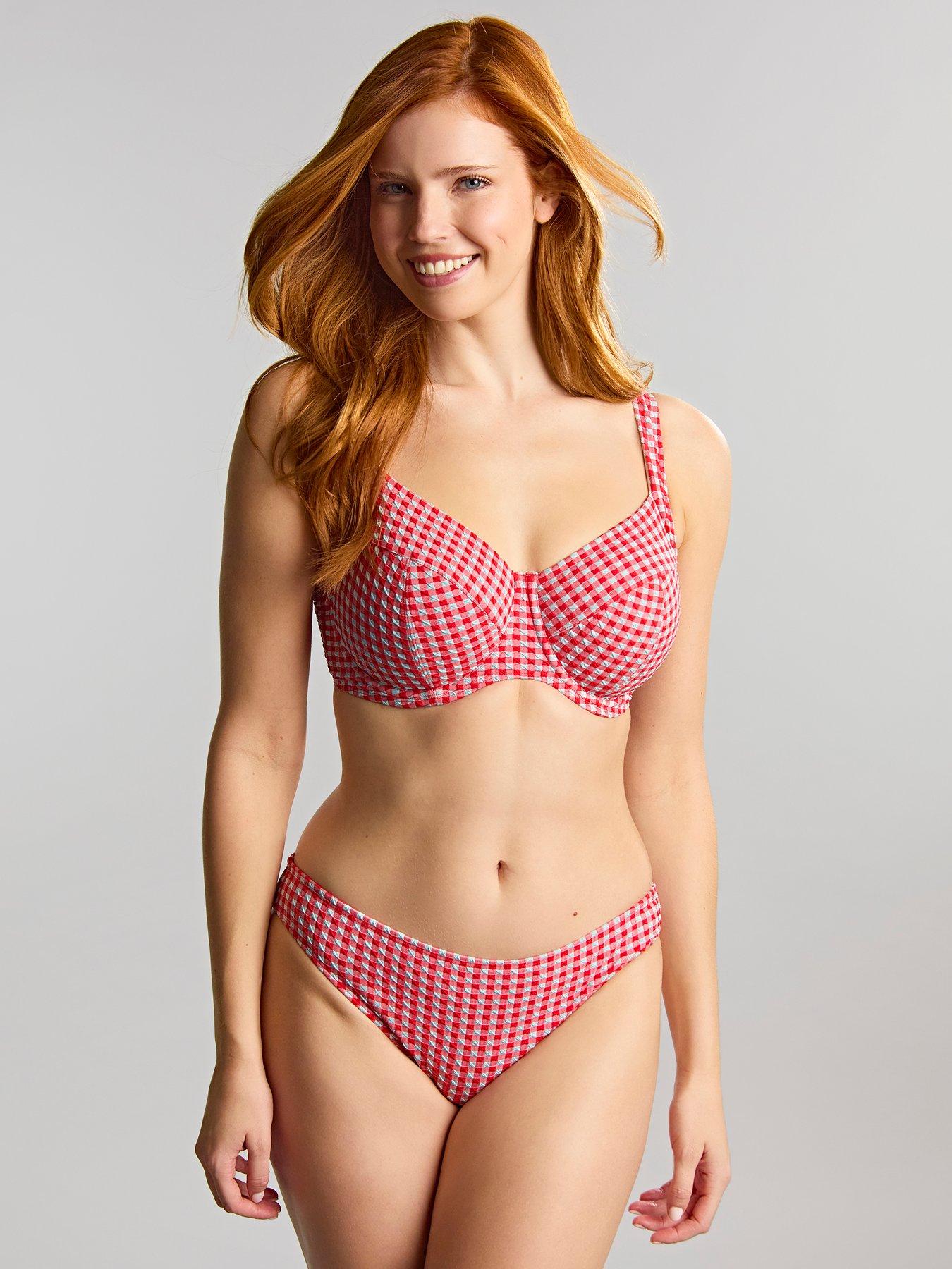 panache-red-gingham-olivia-full-cup-bikini-top