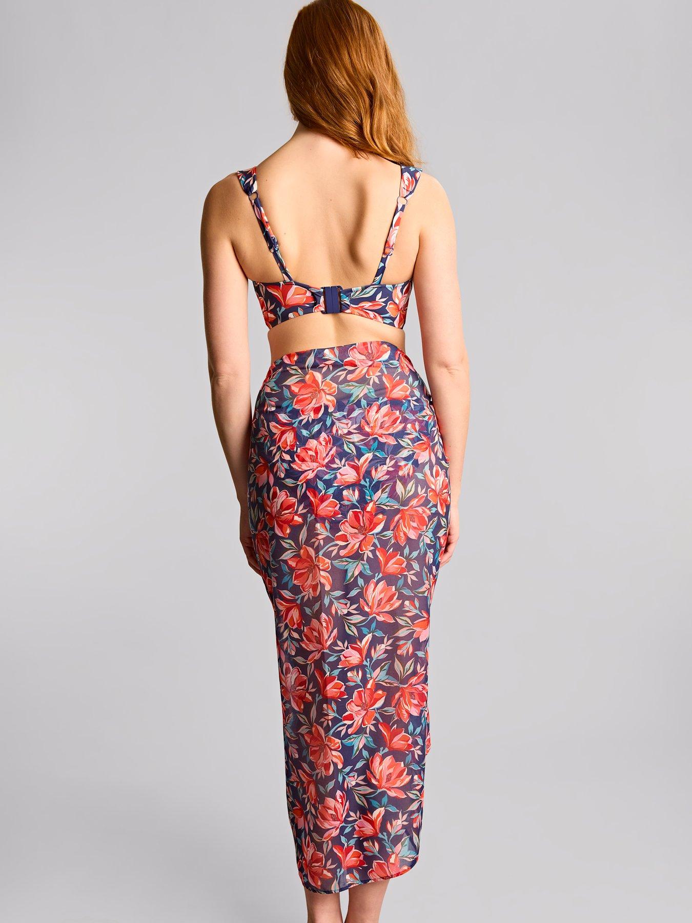 Image 2 of 5 of Panache Panache Liliflora Print Aimee Sarong