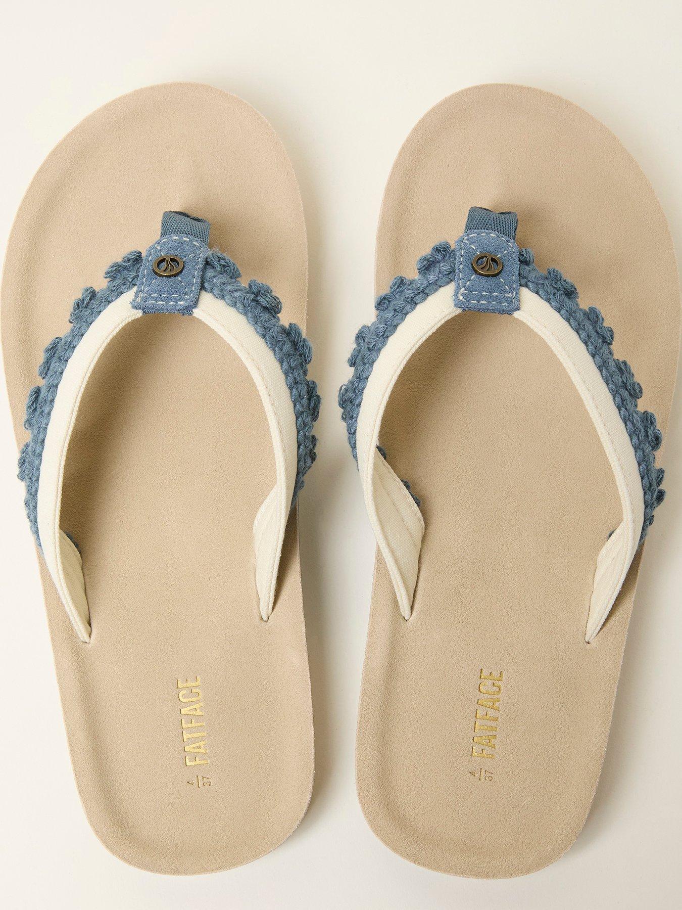 image of fatface-somerton-flop-blue