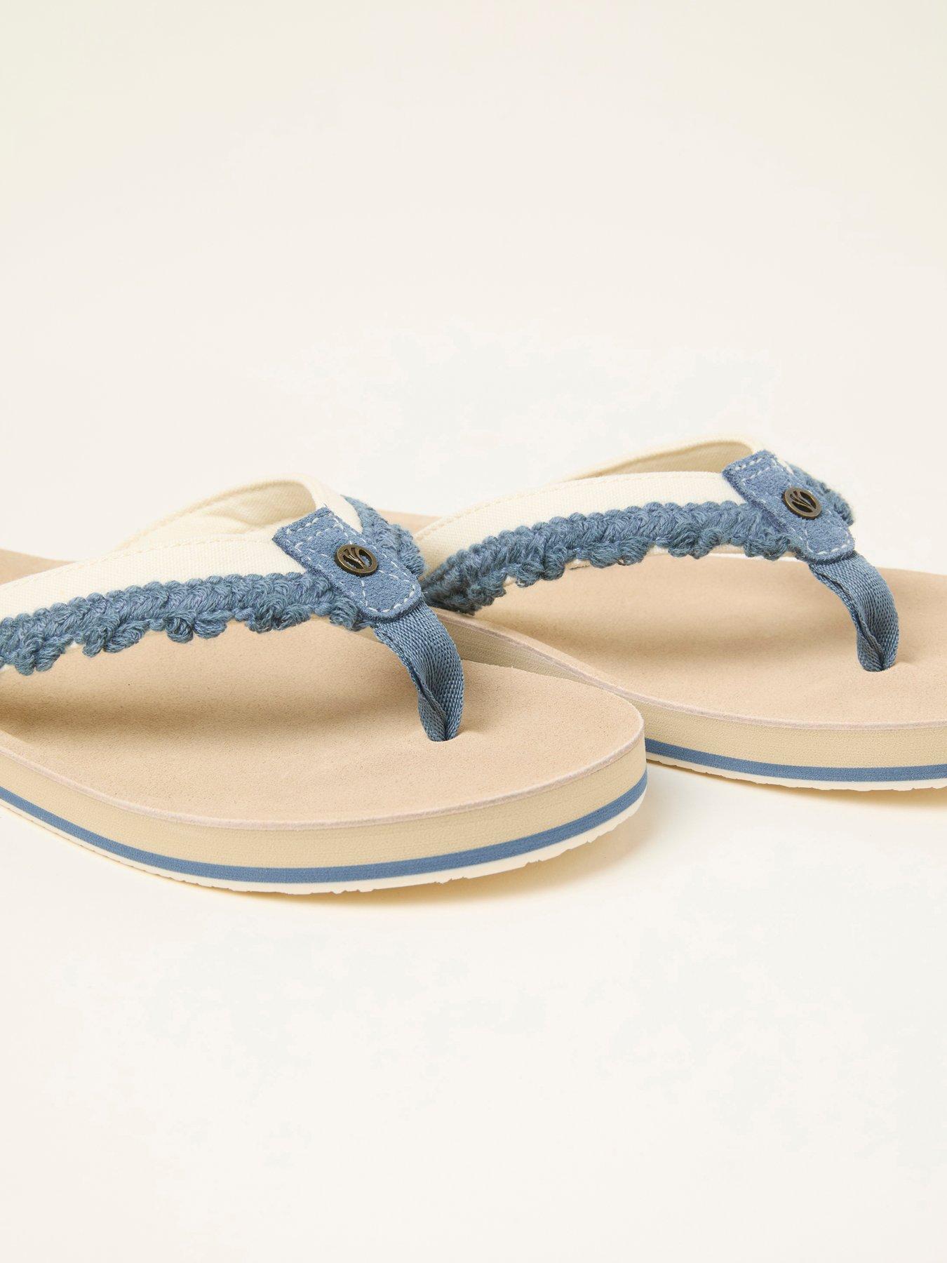  image of fatface-somerton-flop-blue