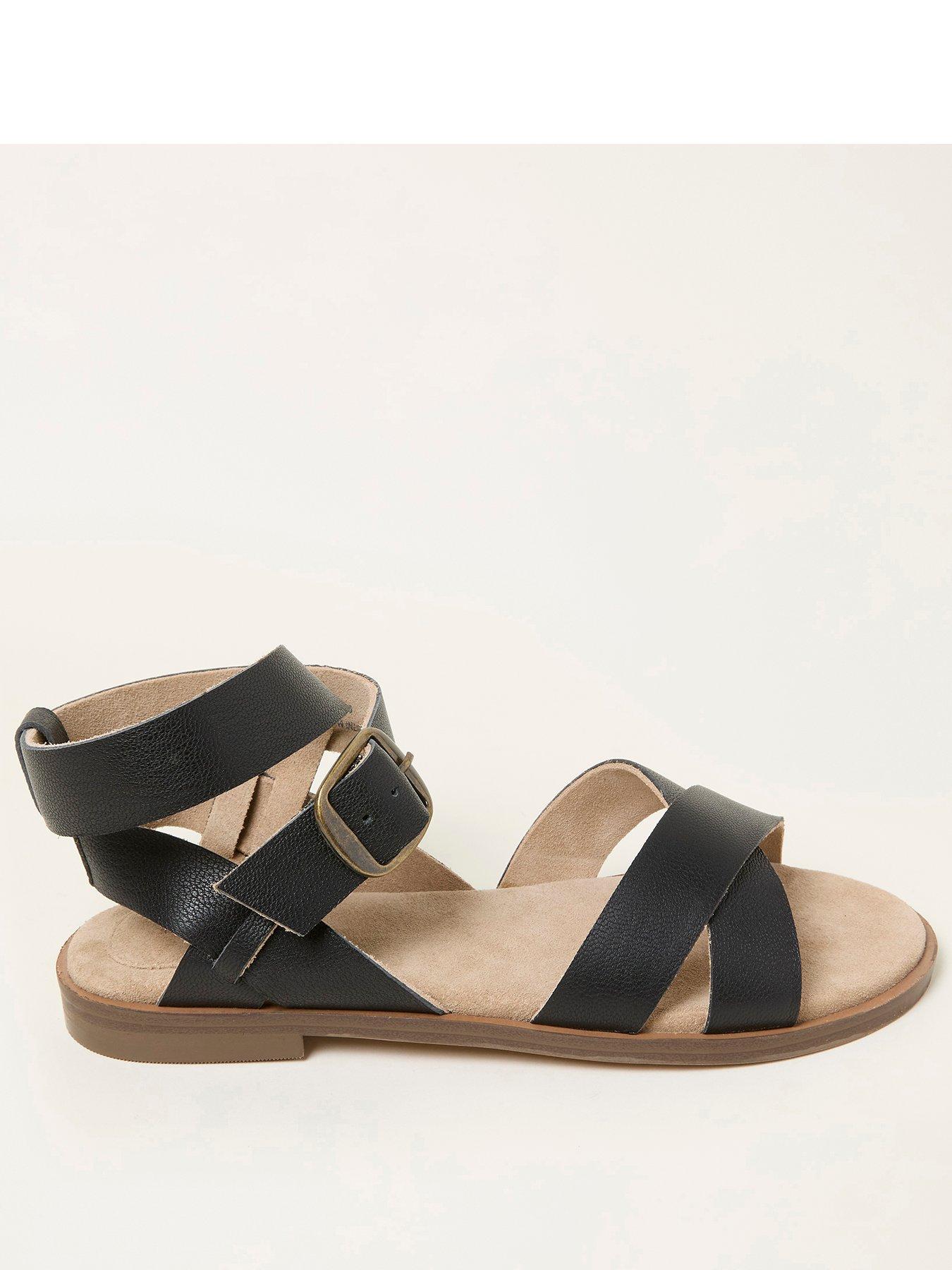  image of fatface-crossover-gladiator-black