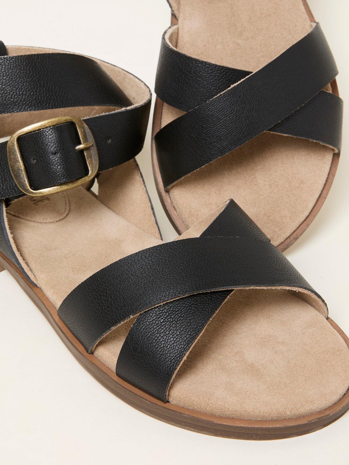  image of fatface-crossover-gladiator-black