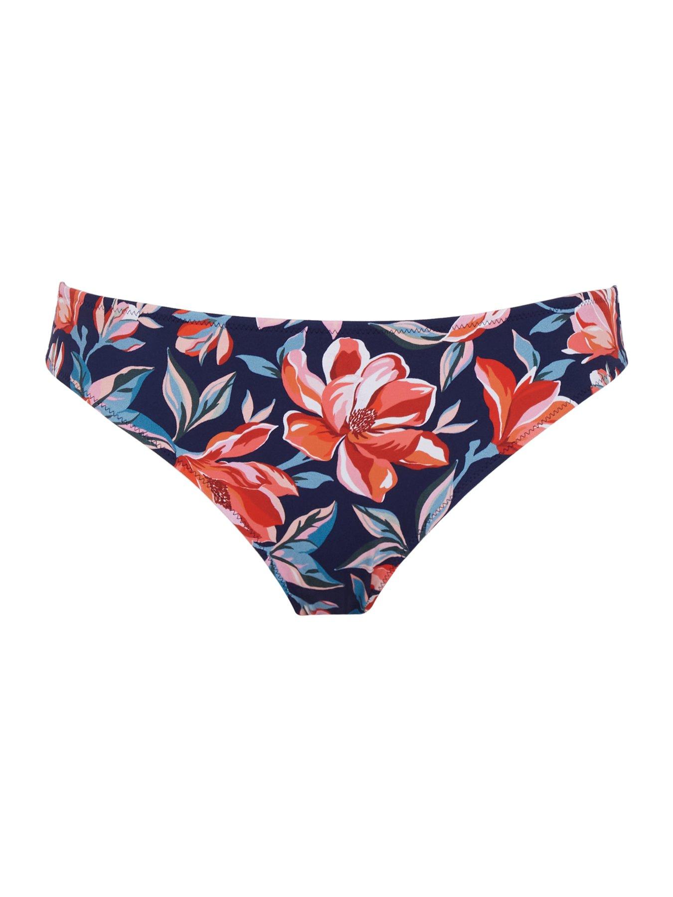  image of panache-liliflora-print-classic-bikini-briefnbsp--multi