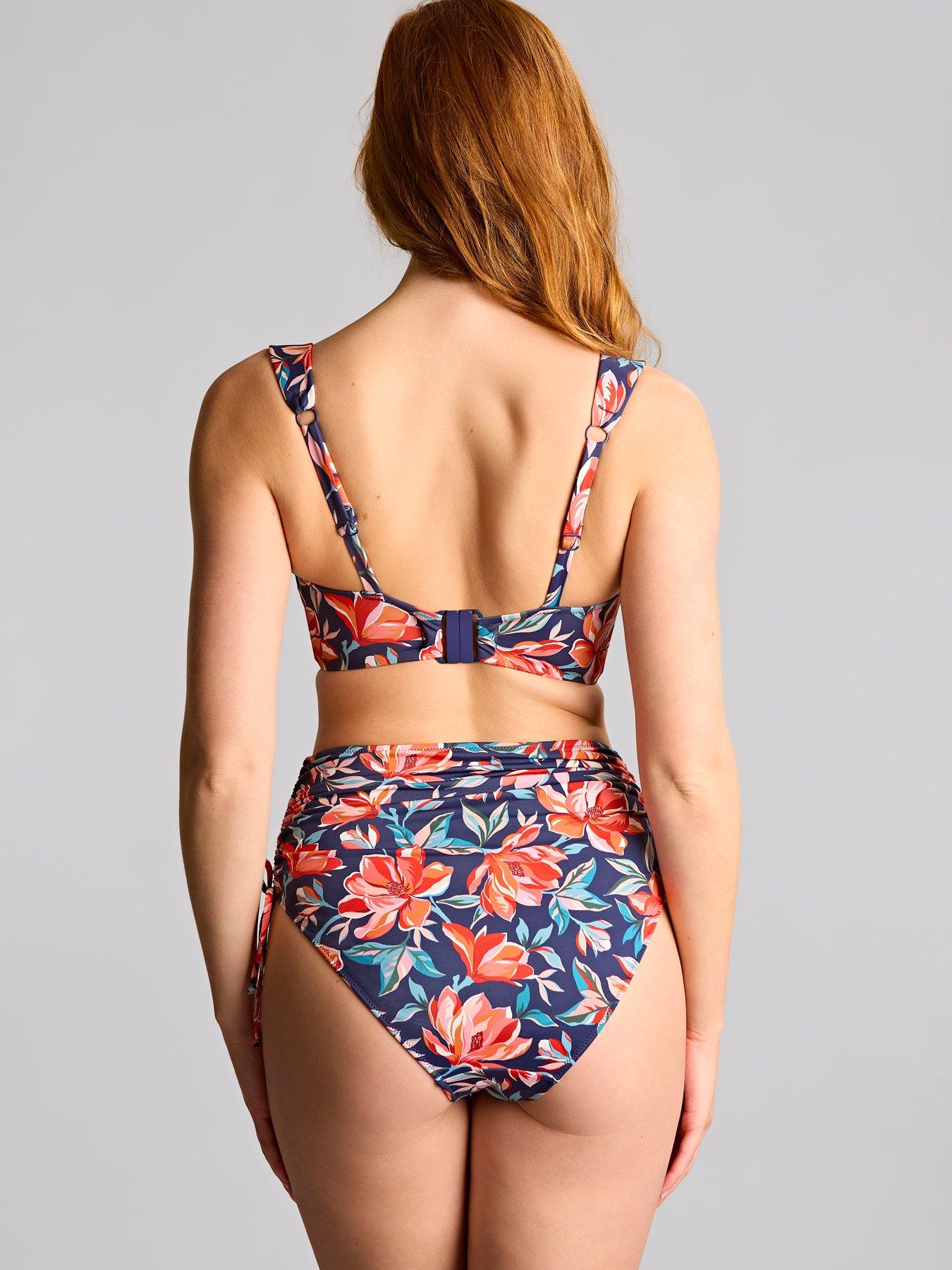  image of panache-liliflora-print-midi-bikini-briefnbsp--multi