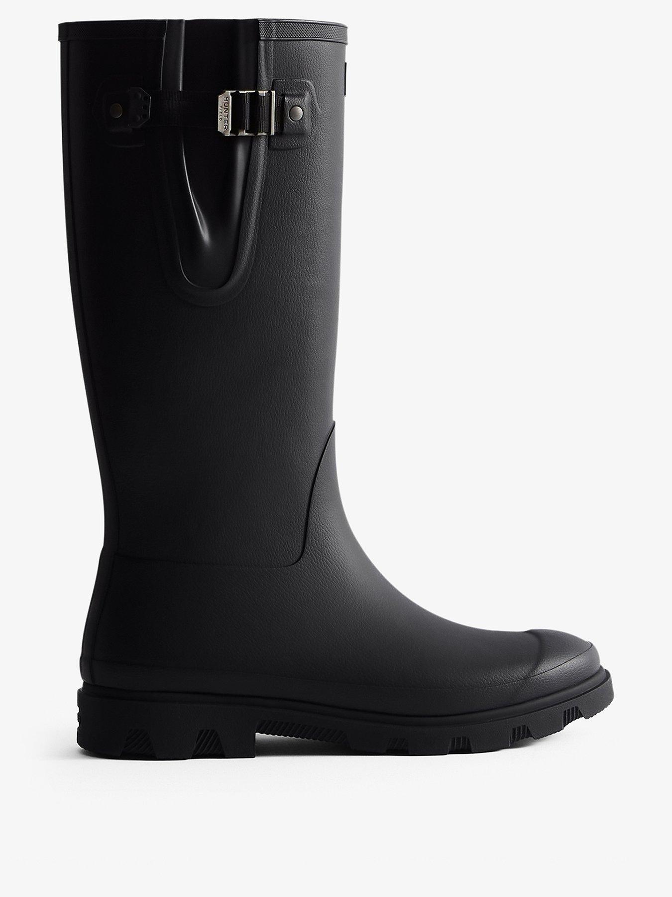 Image 2 of 4 of Hunter Unisex Downpour Adjustable Boots - Black