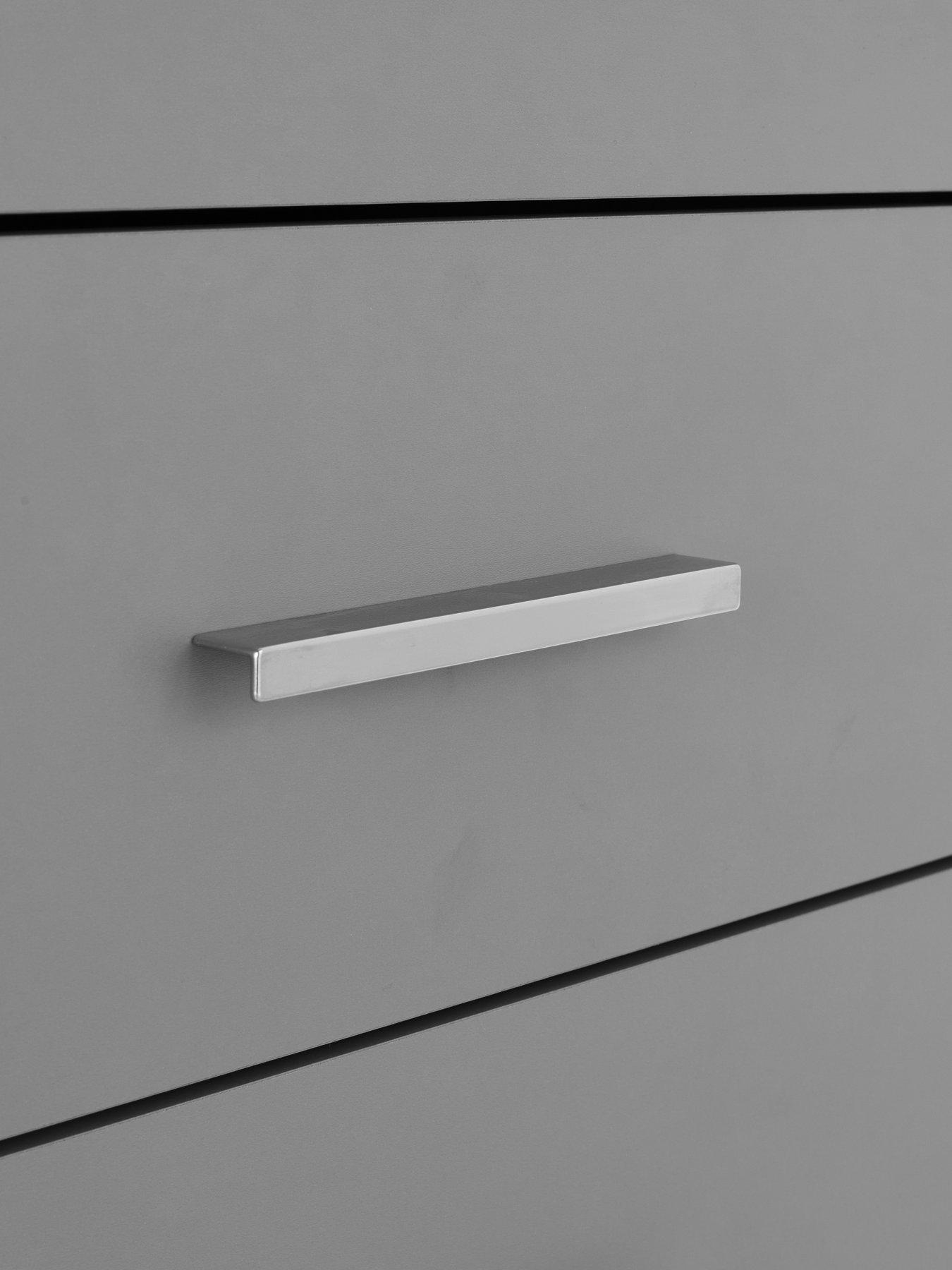  image of the-very-collection-panama-5-drawer-chest-grey