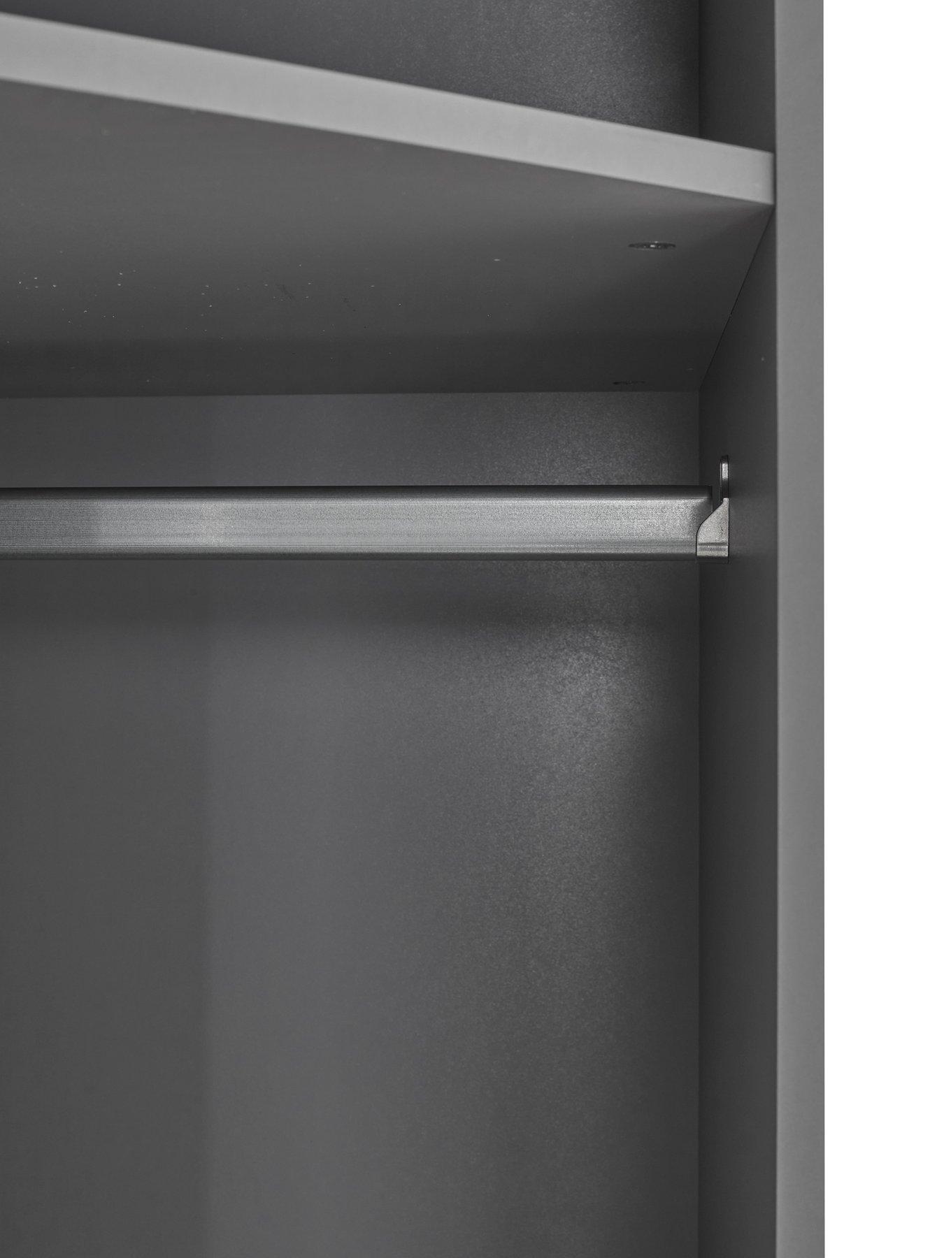 Image 7 of 7 of The Very Collection Panama Corner Wardrobe - Grey - FSC&reg; Certified