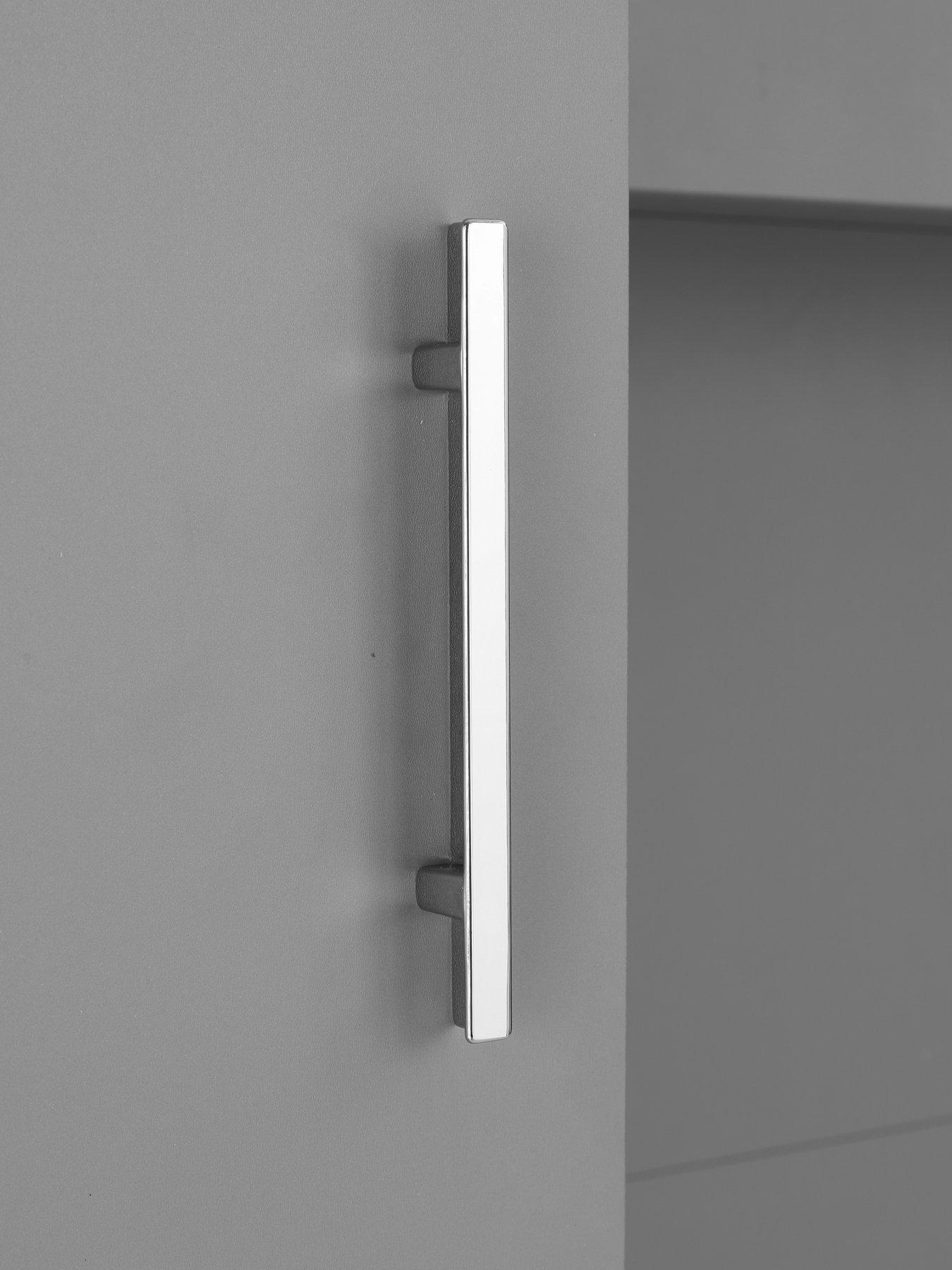 Image 5 of 7 of The Very Collection Panama Overbed Wardrobe - Grey - FSC&reg; Certified