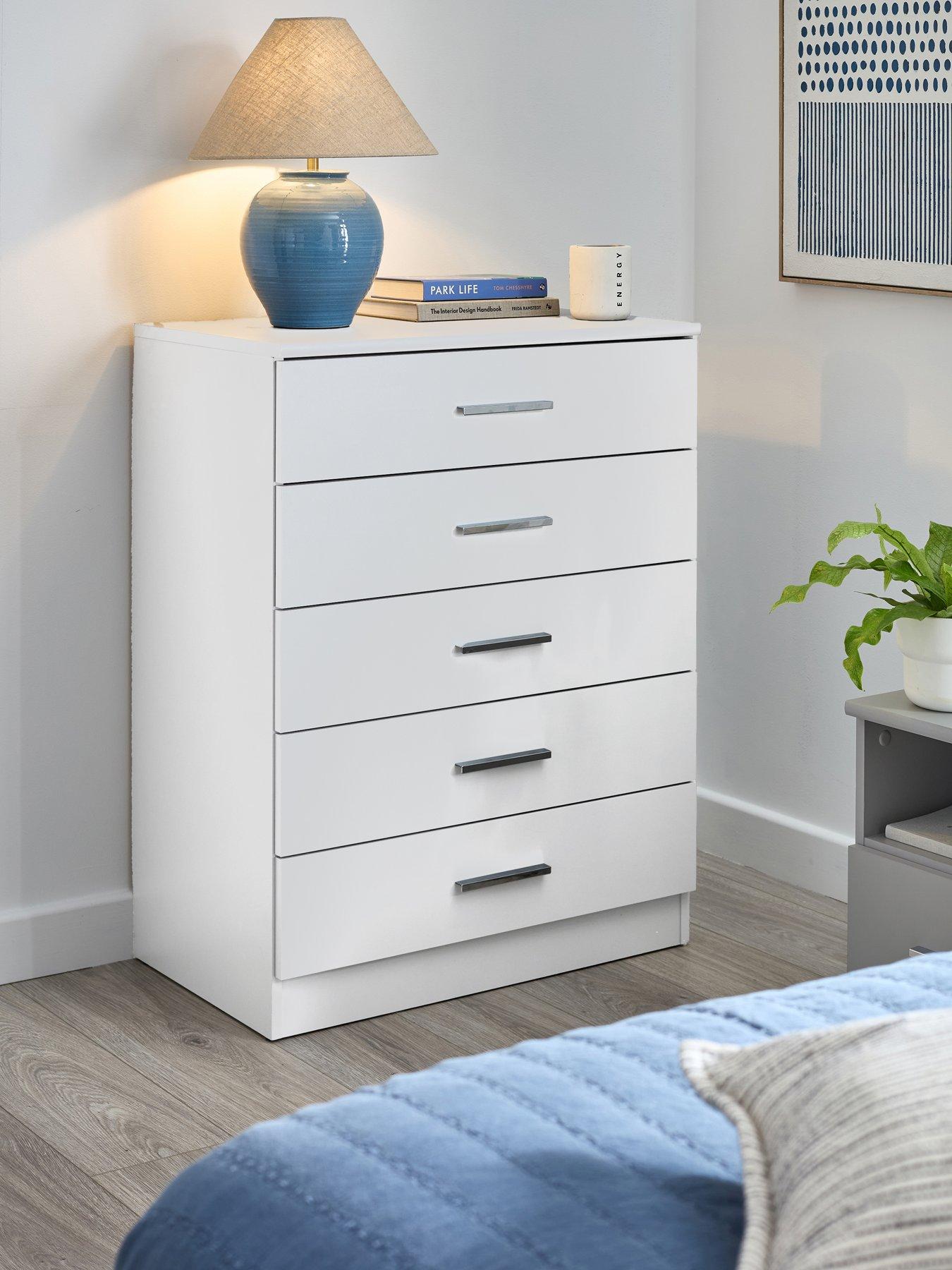 The Very Collection Panama 5 Drawer Chest - White - FSC® Certified