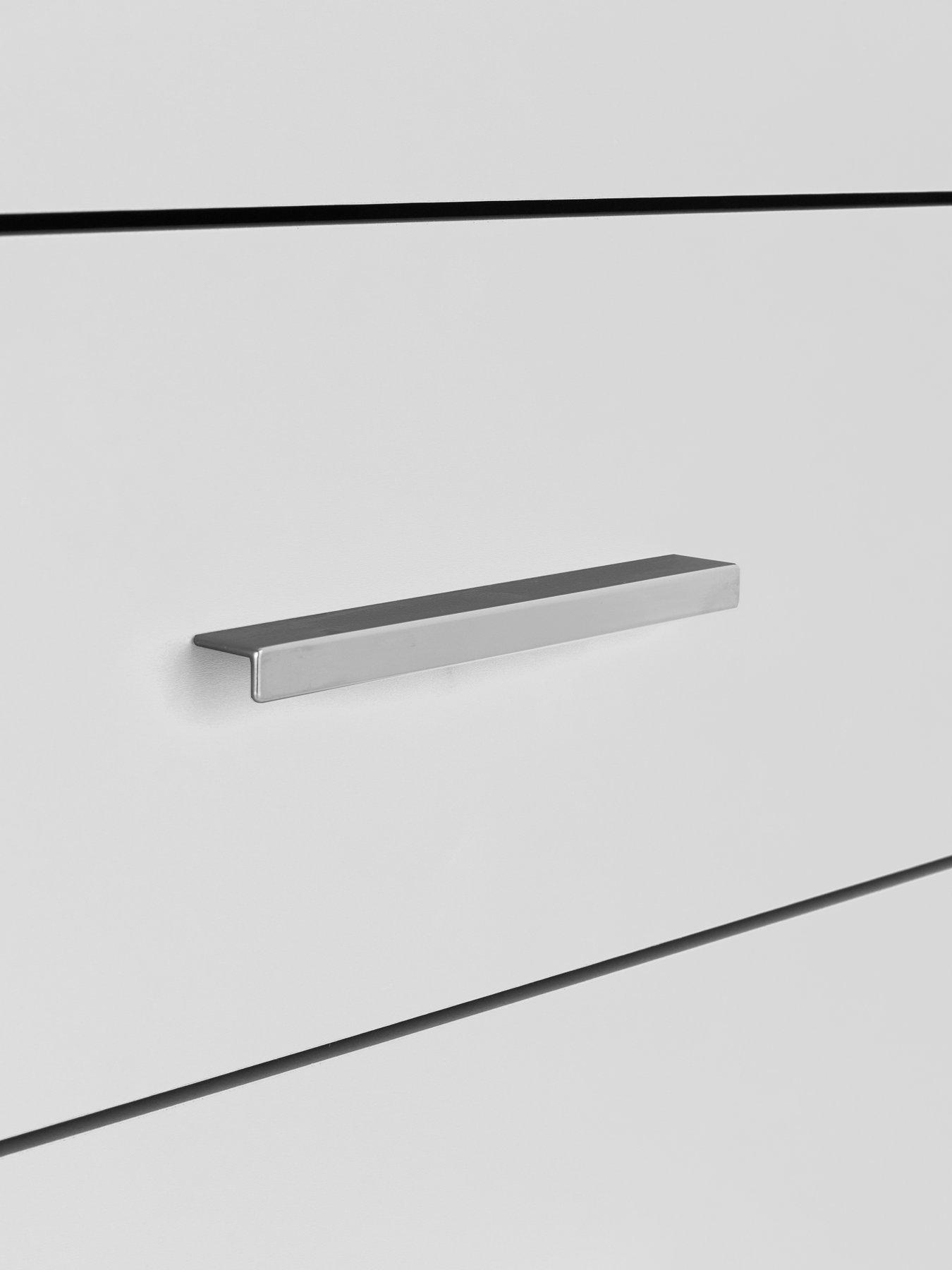 Image 5 of 7 of The Very Collection Panama 5 Drawer Chest - White - FSC&reg; Certified
