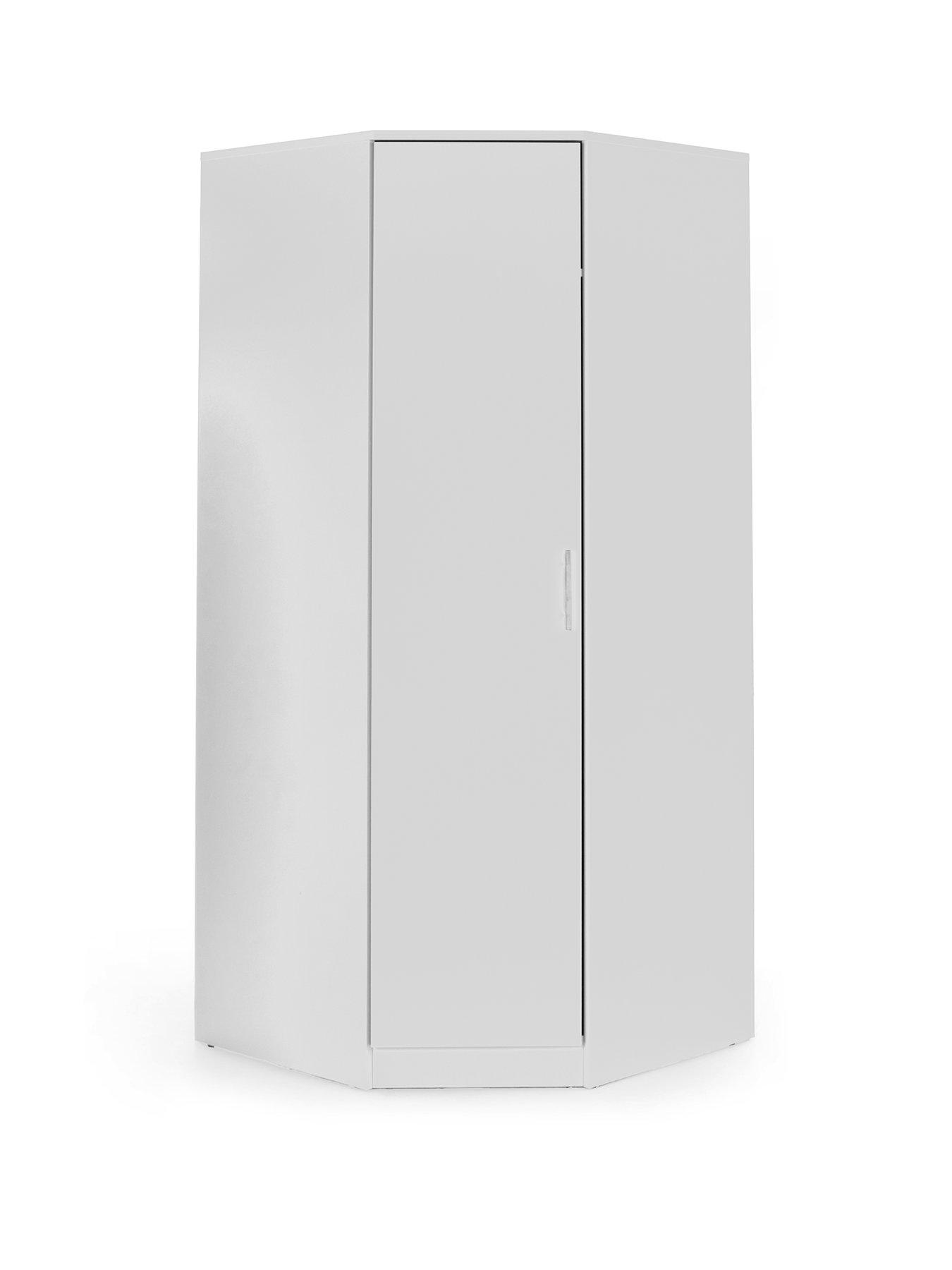 Image 2 of 7 of The Very Collection Panama Corner Wardrobe - White - FSC&reg; Certified