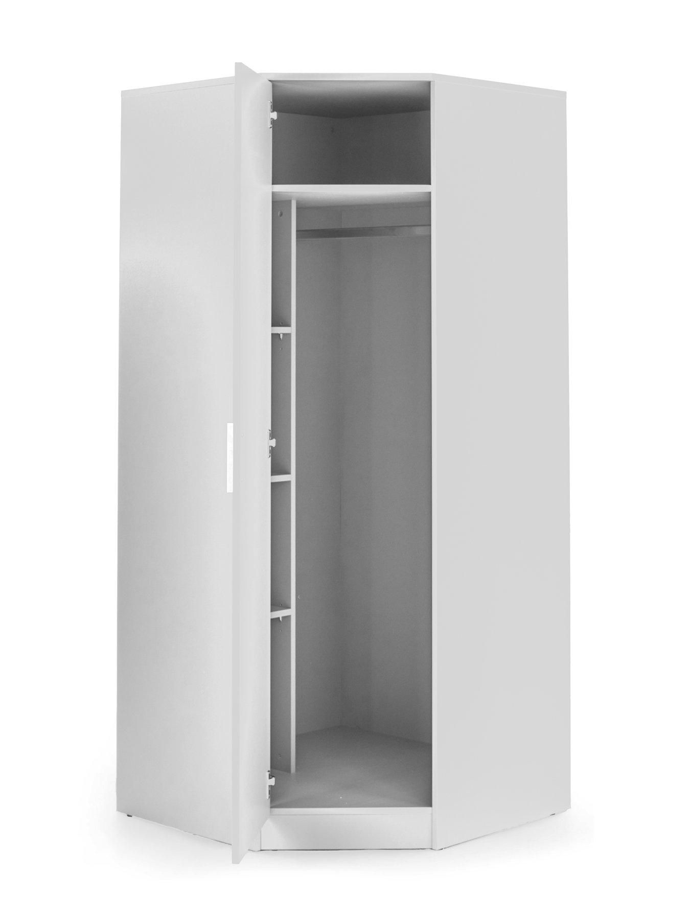 Image 4 of 7 of The Very Collection Panama Corner Wardrobe - White - FSC&reg; Certified