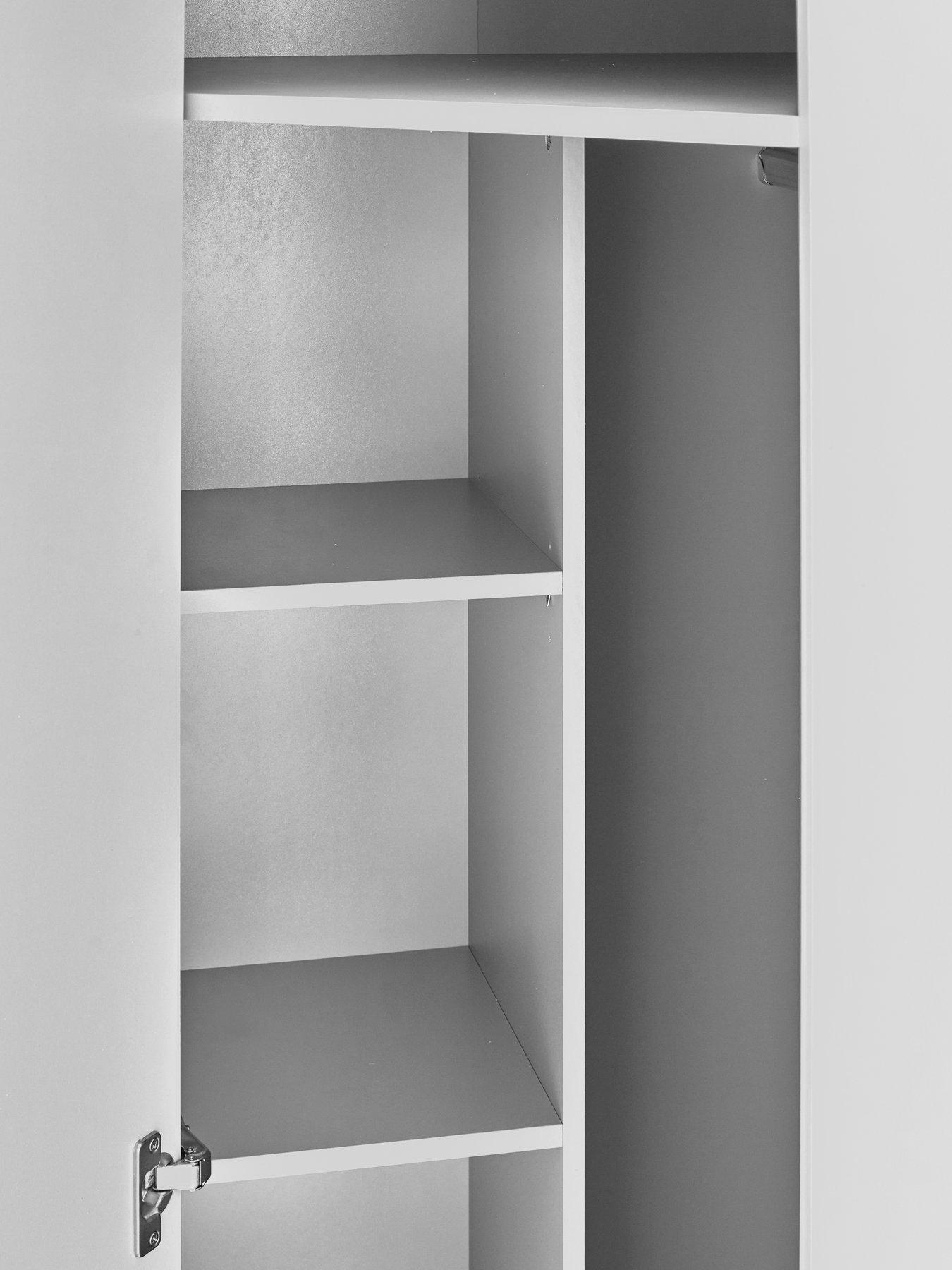 Image 6 of 7 of The Very Collection Panama Corner Wardrobe - White - FSC&reg; Certified