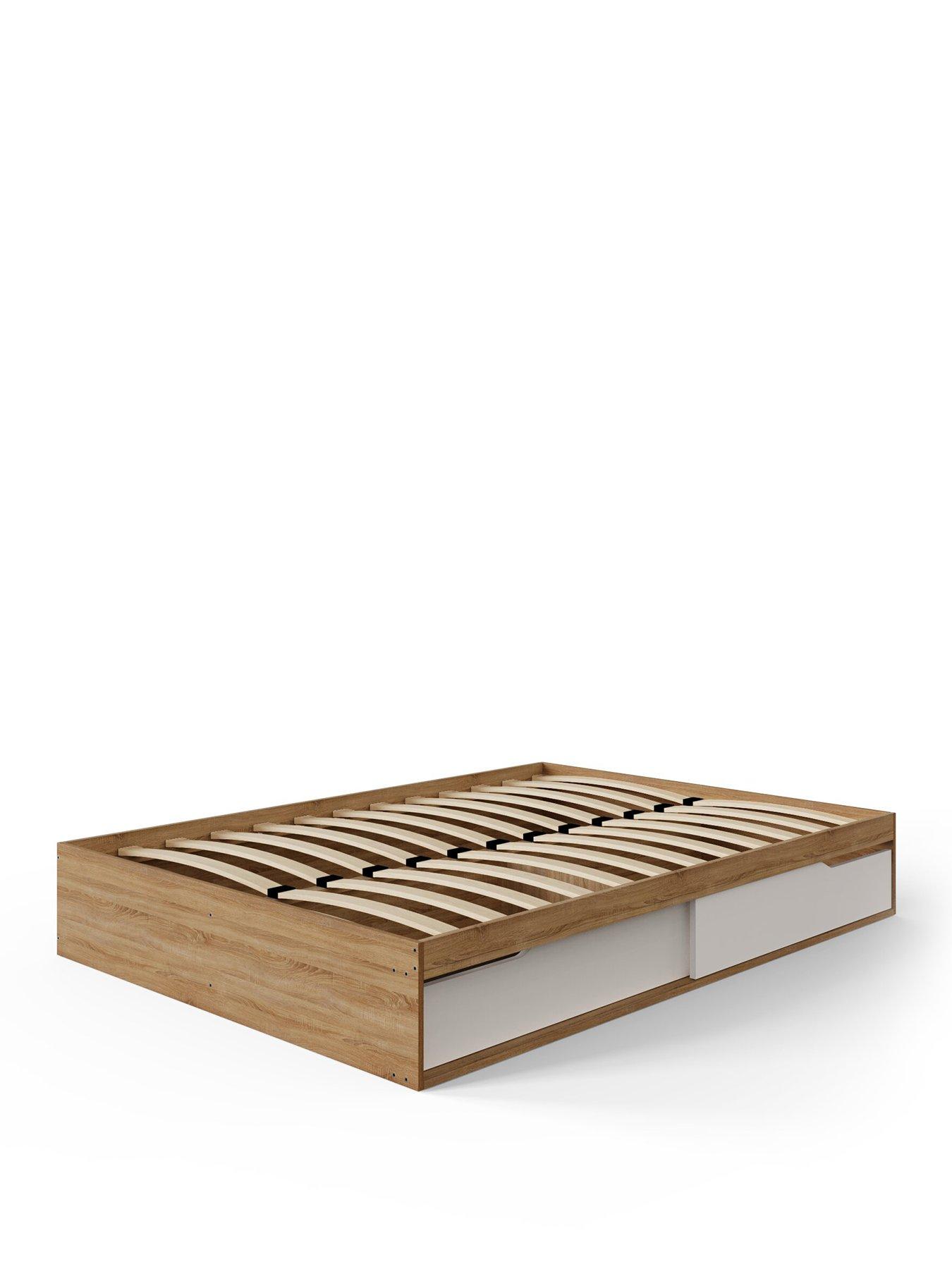 Image 2 of 7 of GFW Kai Platform With Sliding Door Bed with Mattress Options (Buy&amp; SAVE!)