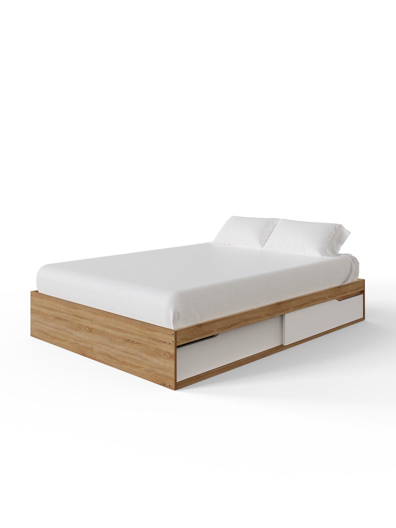 Image 3 of 7 of GFW Kai Platform With Sliding Door Bed with Mattress Options (Buy&amp; SAVE!)