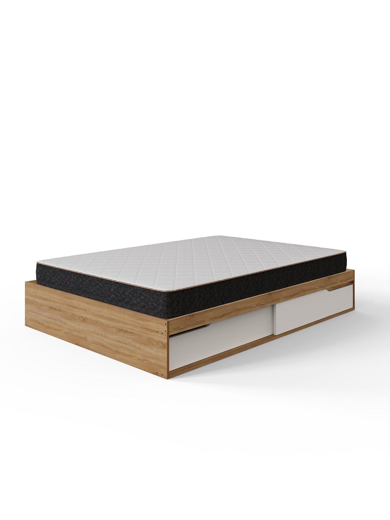 Image 7 of 7 of GFW Kai Platform With Sliding Door Bed with Mattress Options (Buy&amp; SAVE!)