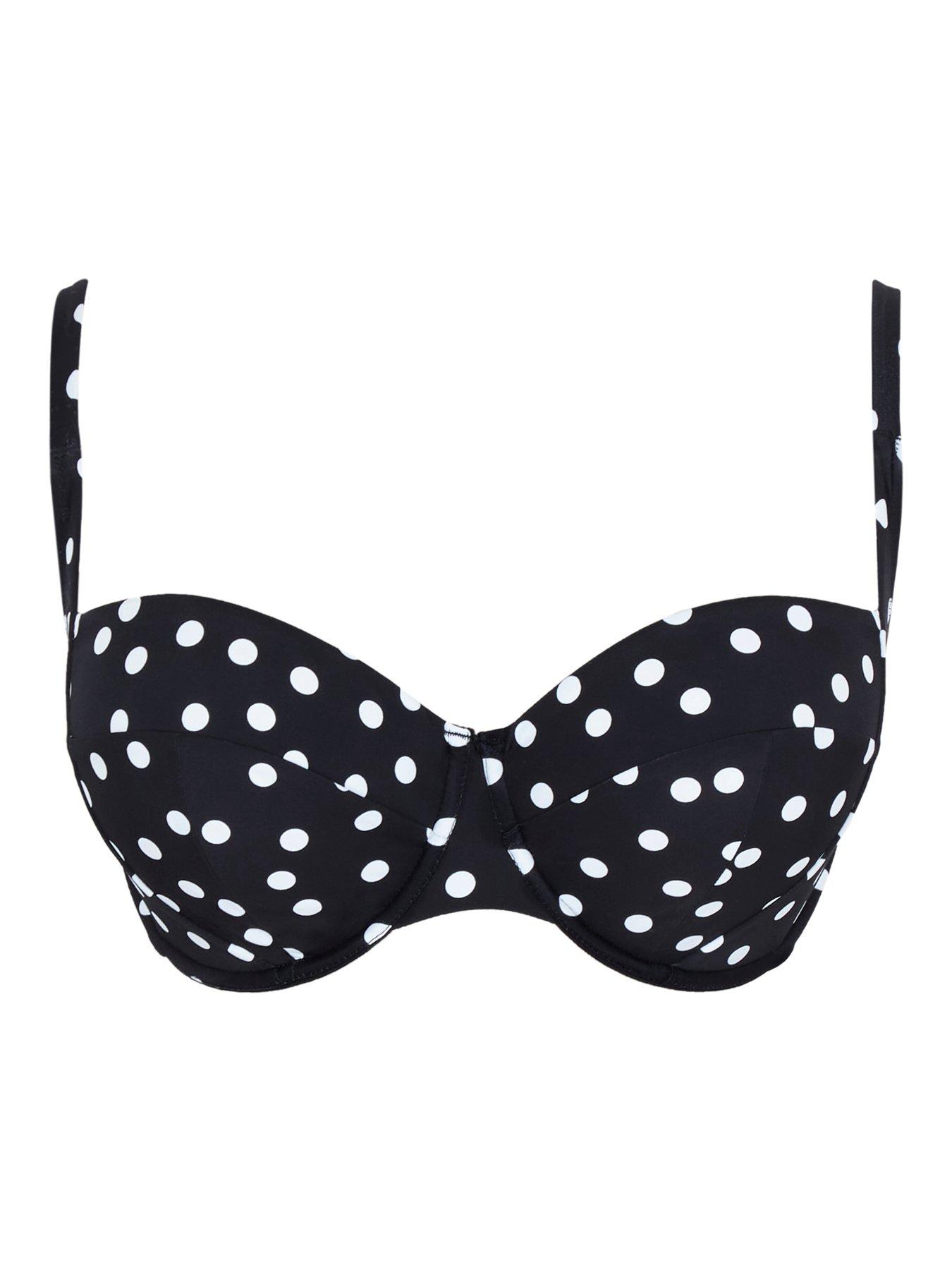 Image 5 of 5 of Panache Panache Polka Dot Florence Bikini Top