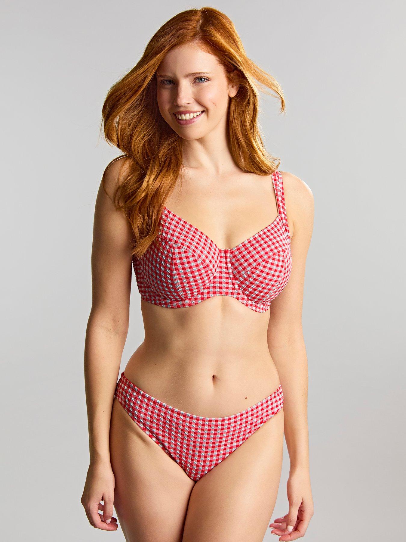 Panache Panache Red Gingham Classic Brief