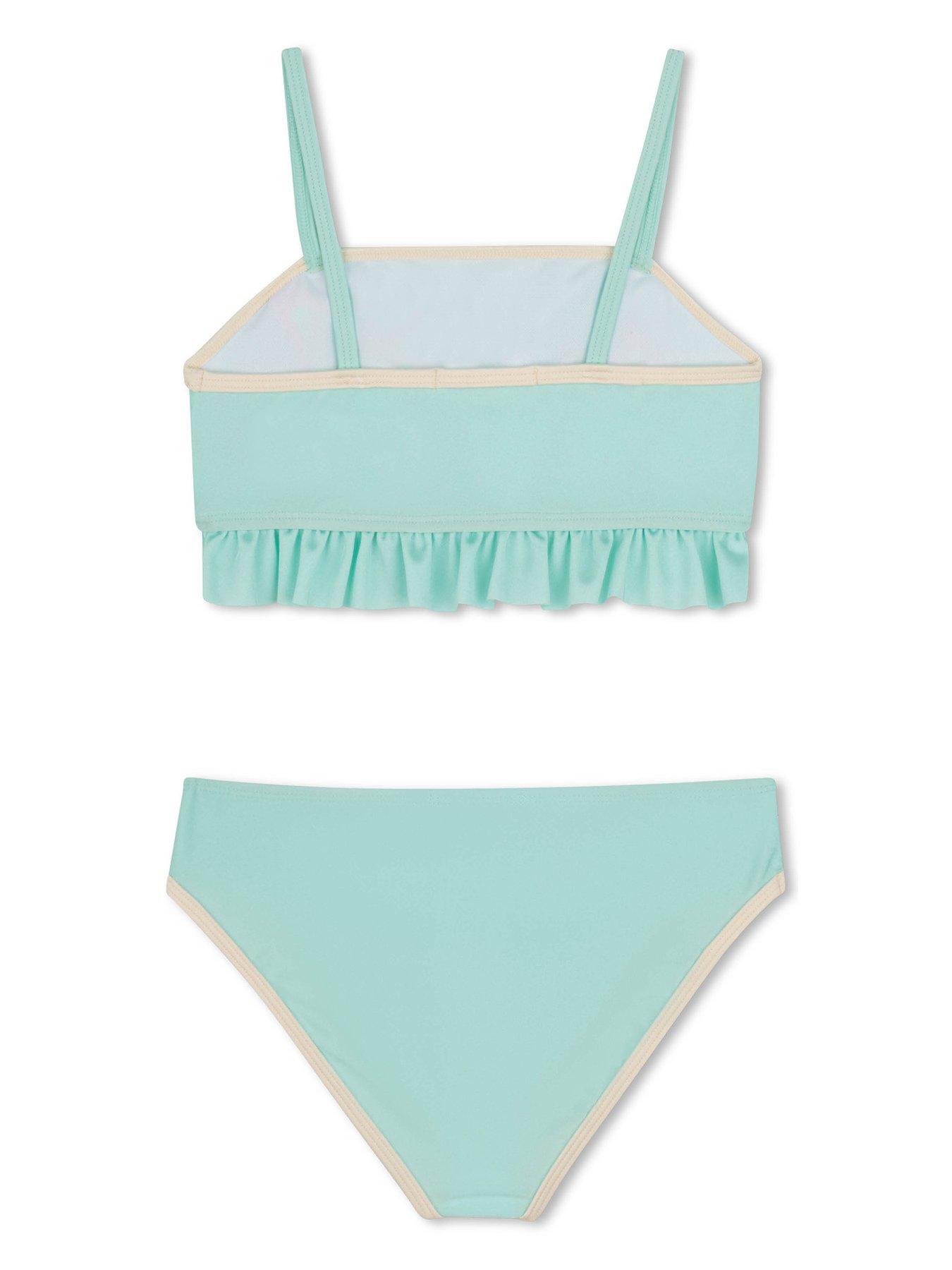 Image 3 of 7 of Billieblush Girls Sequin Bikini - Green