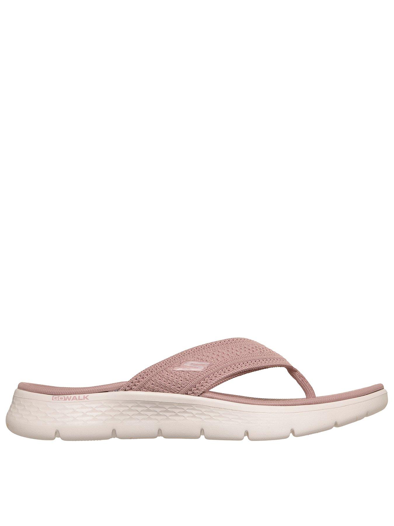 Image 1 of 3 of Skechers Go Walk Flex Sandal - Pink