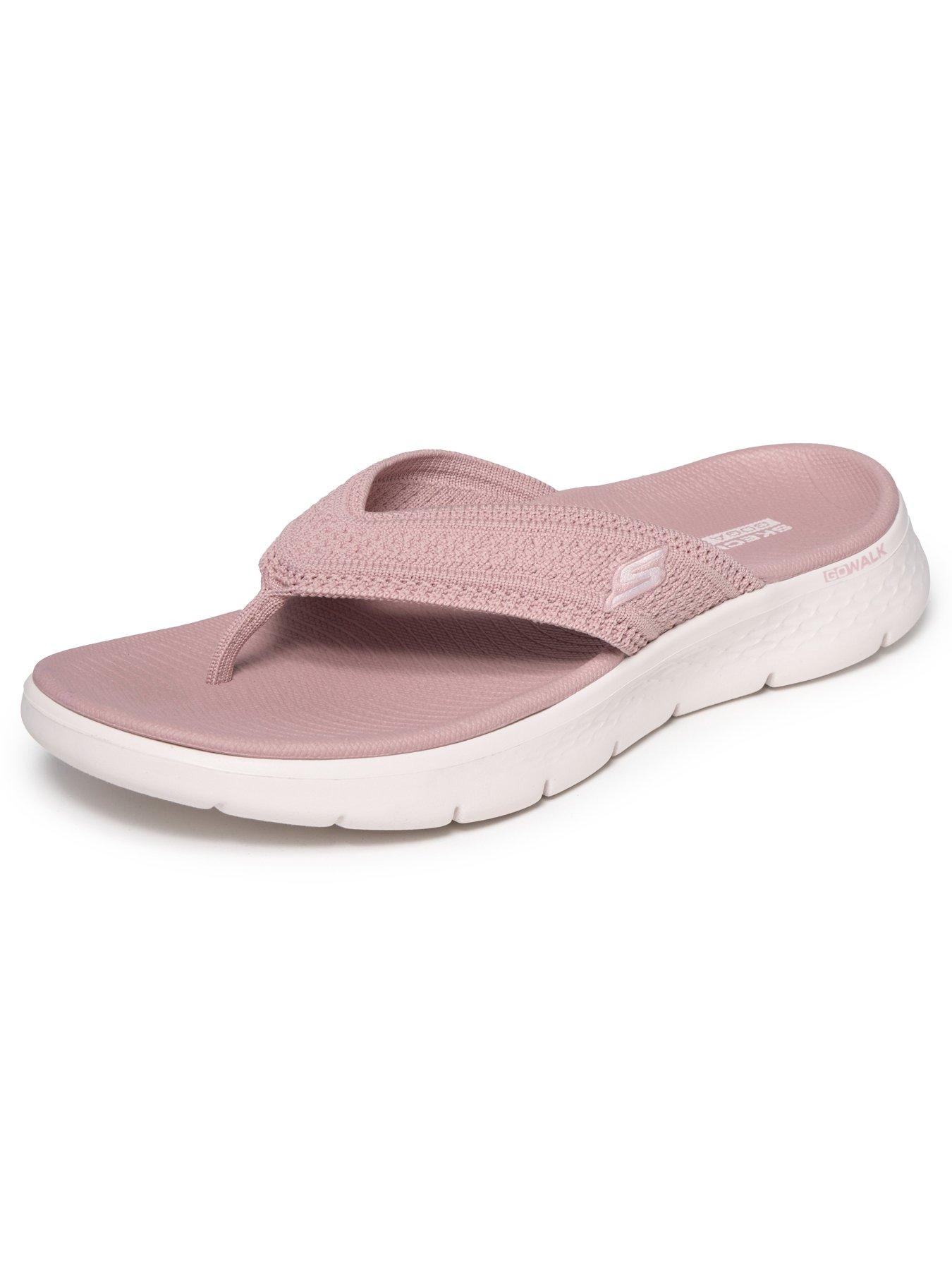 Image 3 of 3 of Skechers Go Walk Flex Sandal - Pink