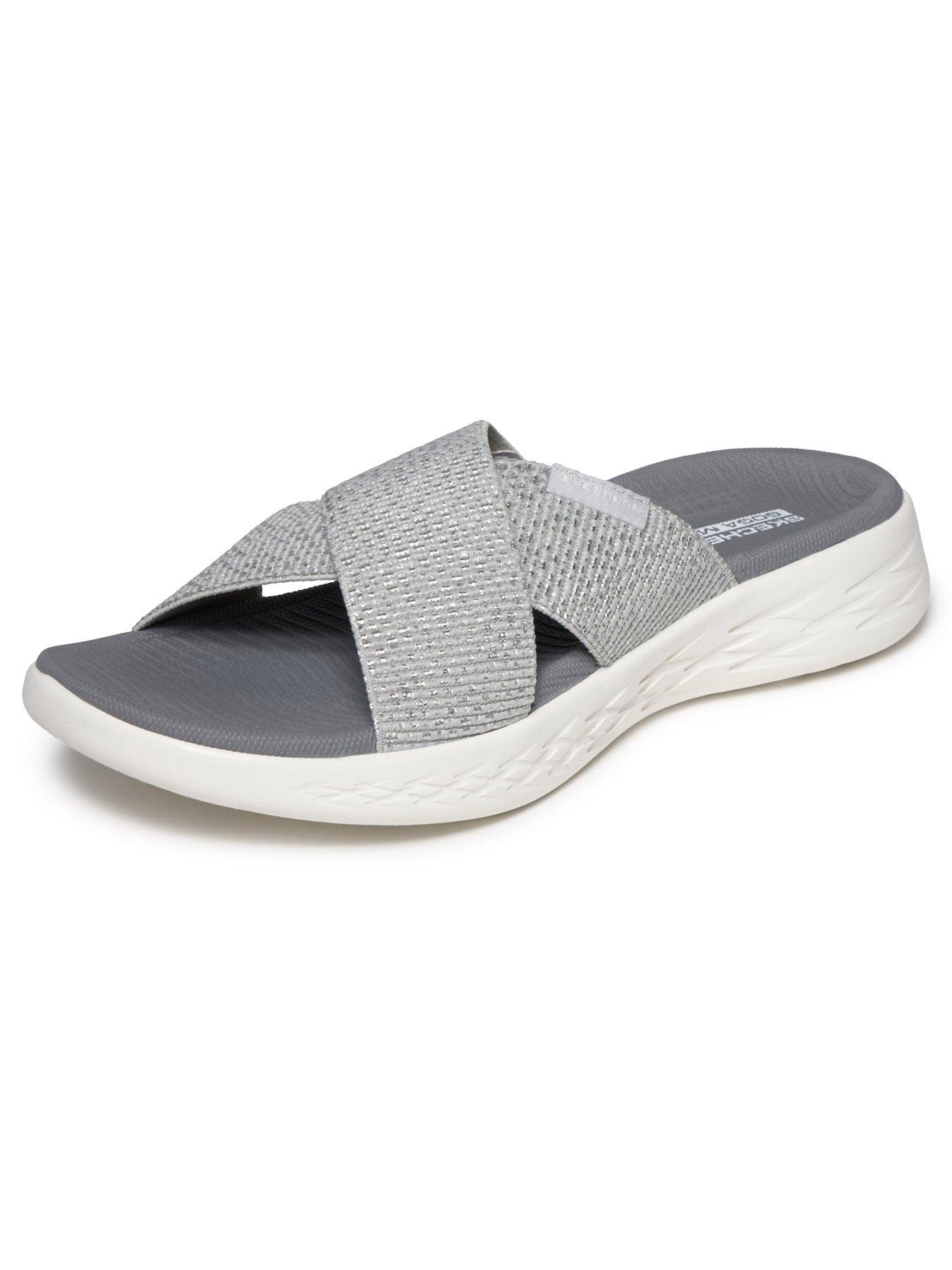 Image 5 of 6 of Skechers On-the-go 600 Sandals - Silver