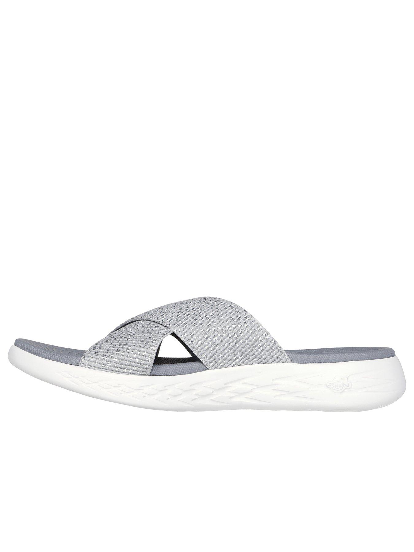 Image 6 of 6 of Skechers On-the-go 600 Sandals - Silver